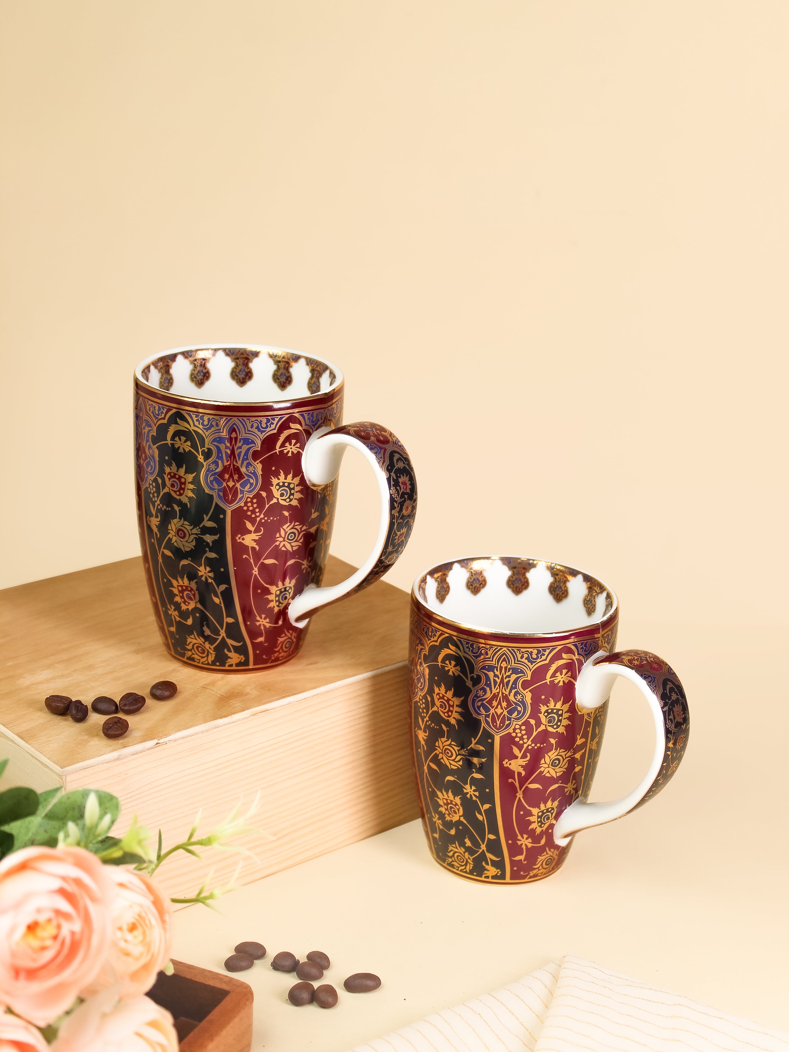 Magnus Begum Royal Coffee Mug | Elegant Porcelain - Vola Global