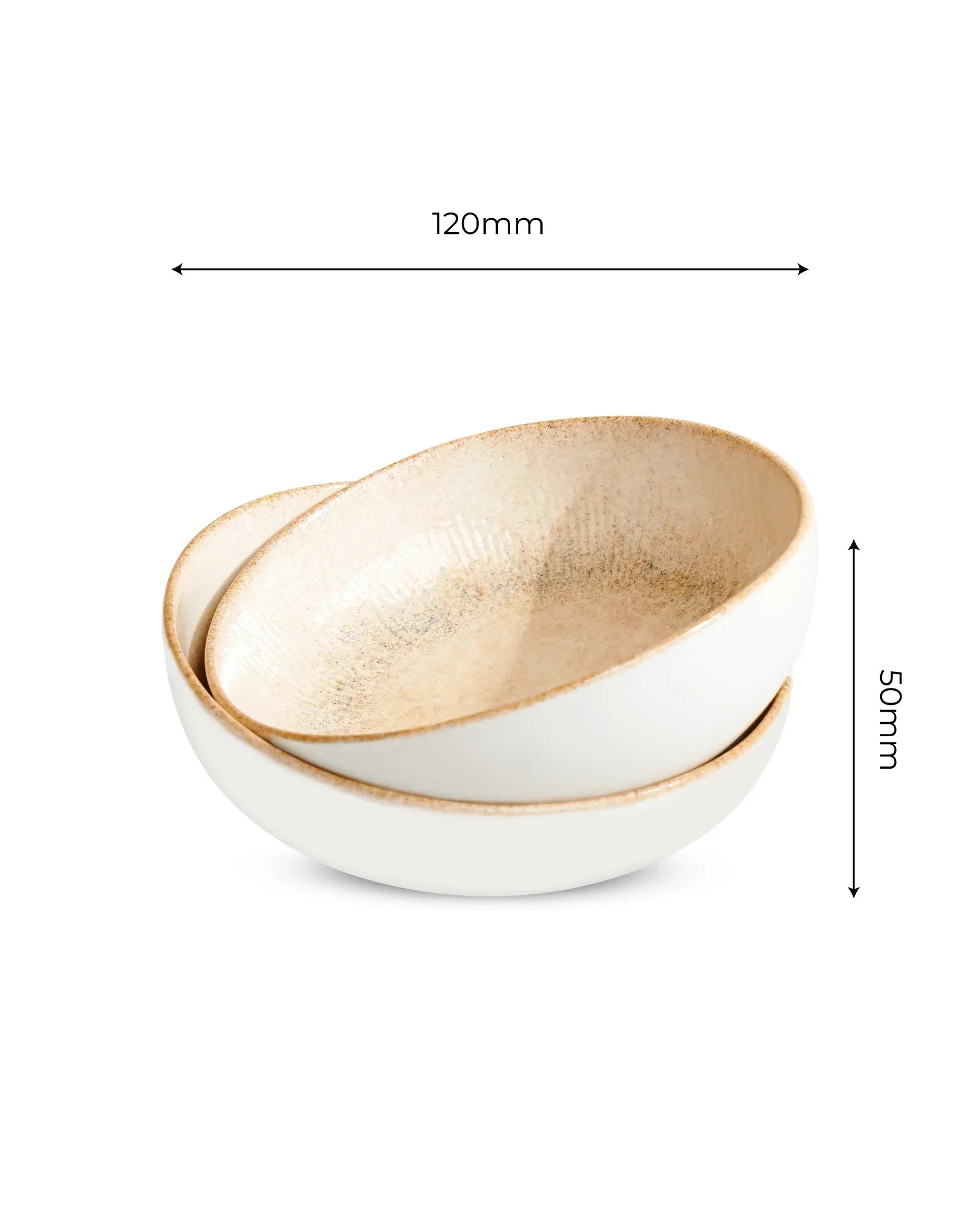 Pixel Round Elevated Fine Porcelain Bowl – 12 cm Designer Snack & Side Bowl Set of 4 - Vola Global