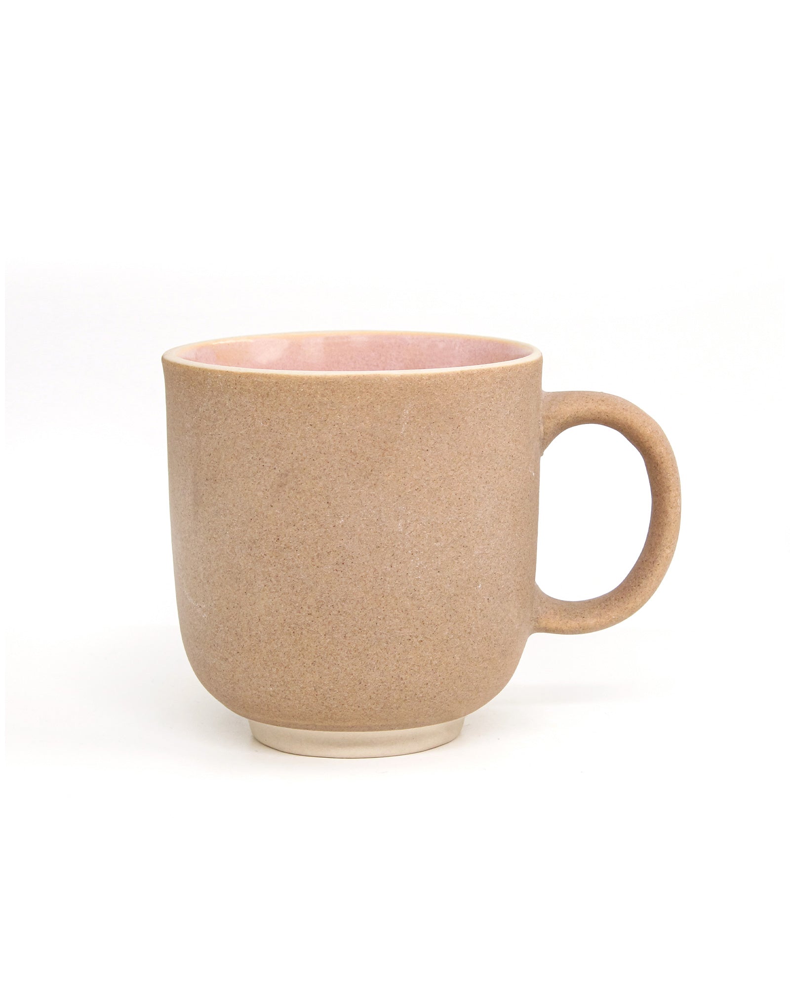 LIGHT TAUPE / Single pc * 450ml || 450 ml Elemental Shades Mug – Large matte porcelain mug in earthy tones for coffee or tea