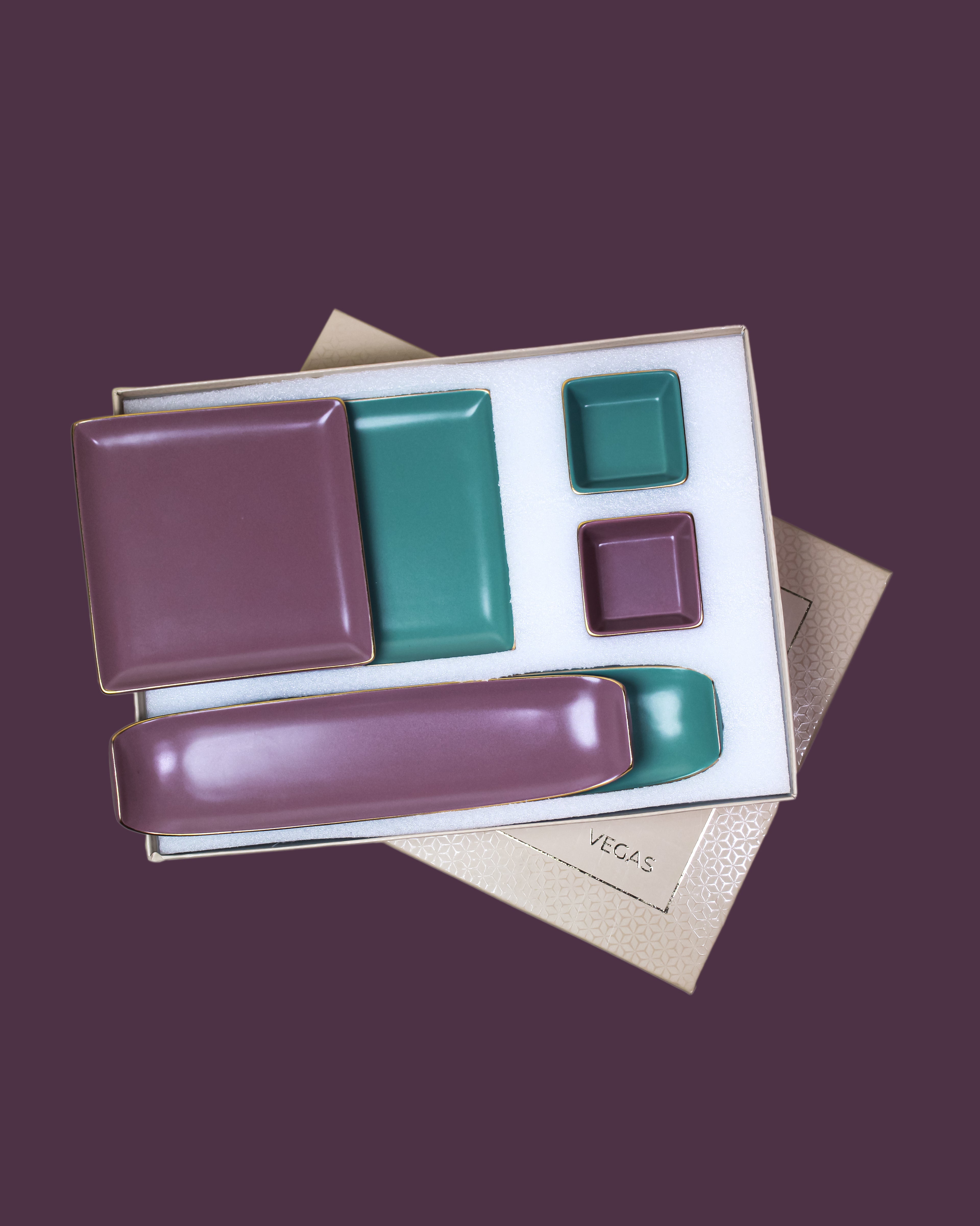 Bloom Vegas Soirée Combo Set - Elevate Your Table with Stylish Versatility - Vola Global