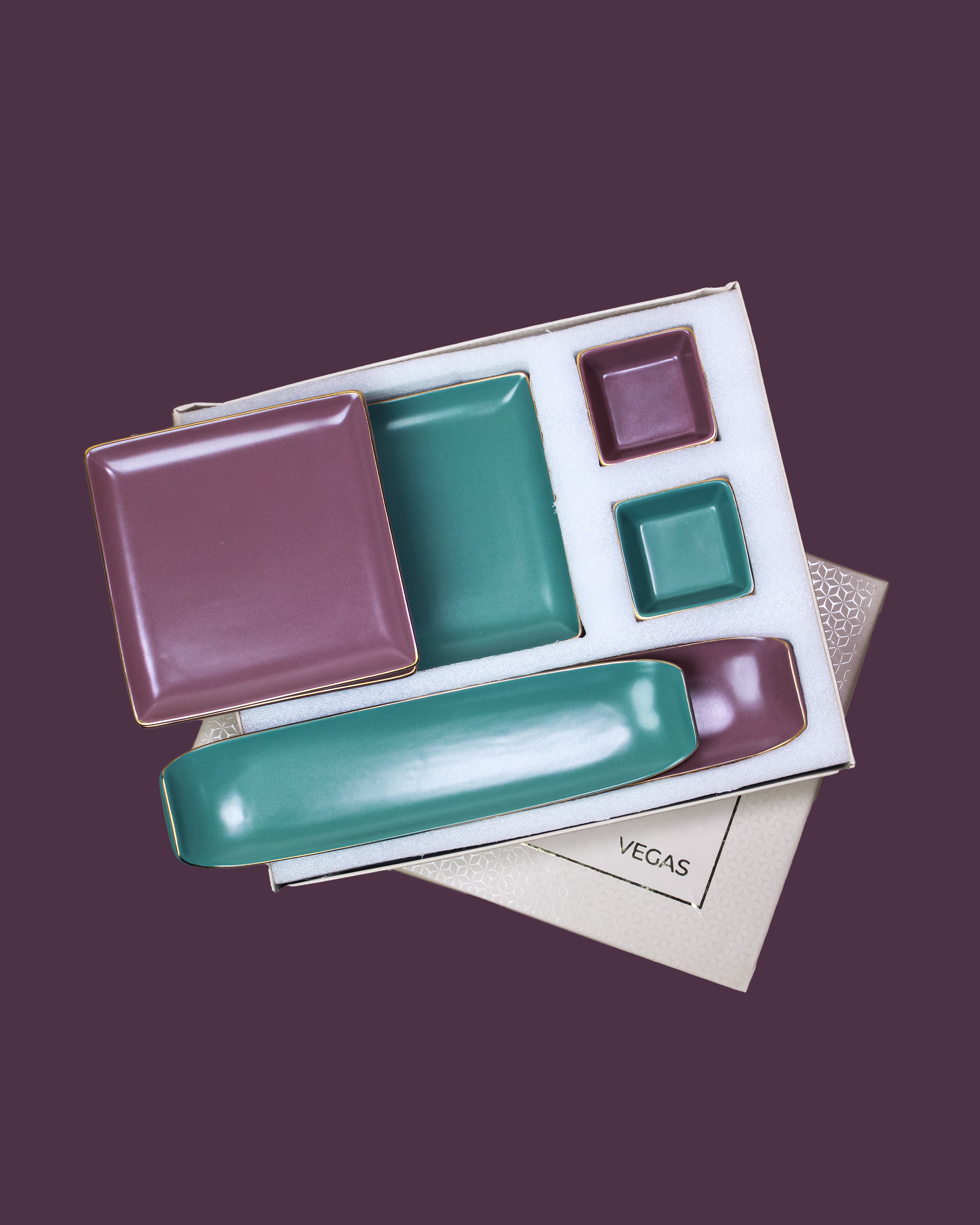 Bloom Vegas Soirée Combo Set - Elevate Your Table with Stylish Versatility - Vola Global