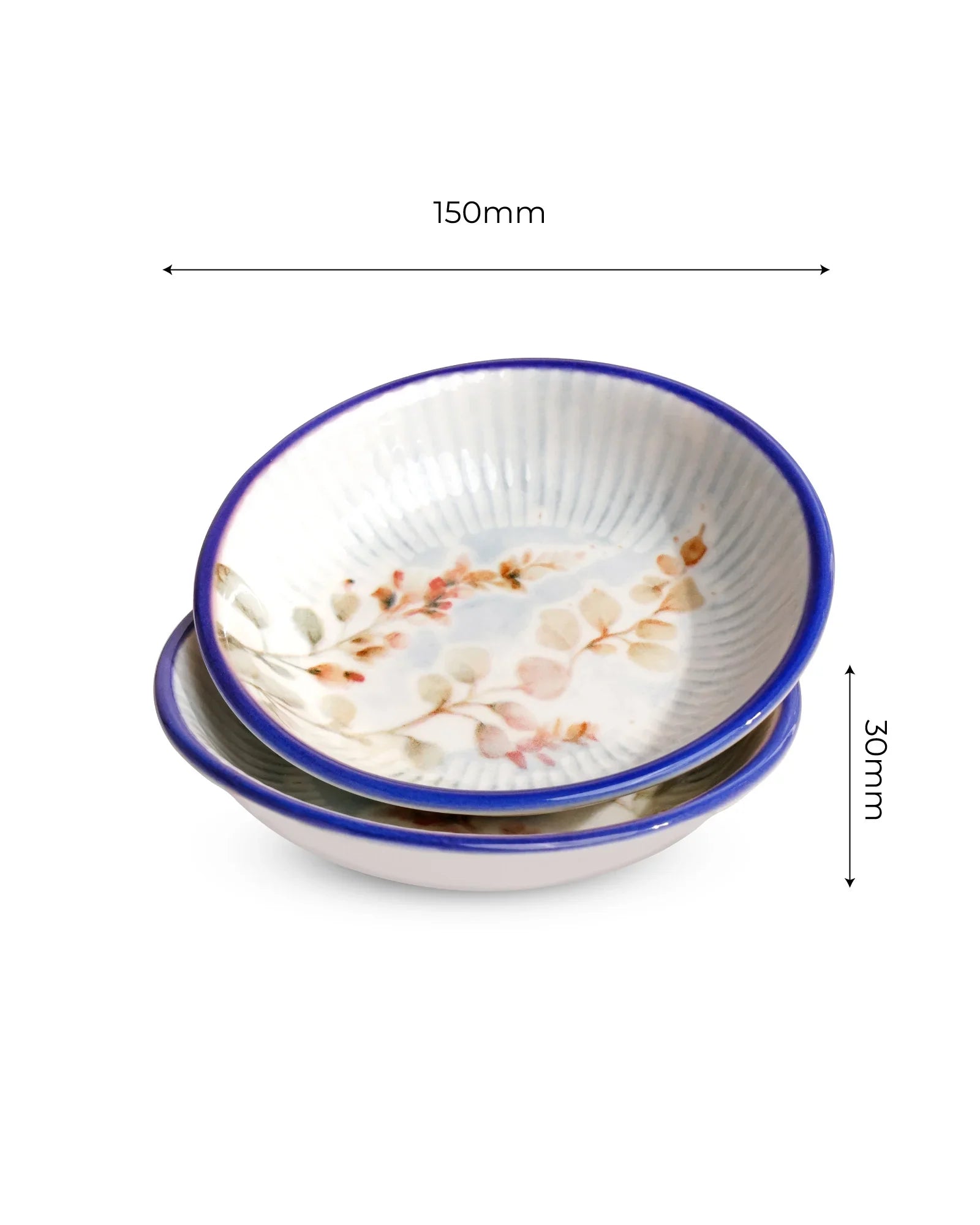 Pixel Chat Plate Set of 2 – Elegant Fine Porcelain Snack Plates with Modern Pixel Design - Vola Global