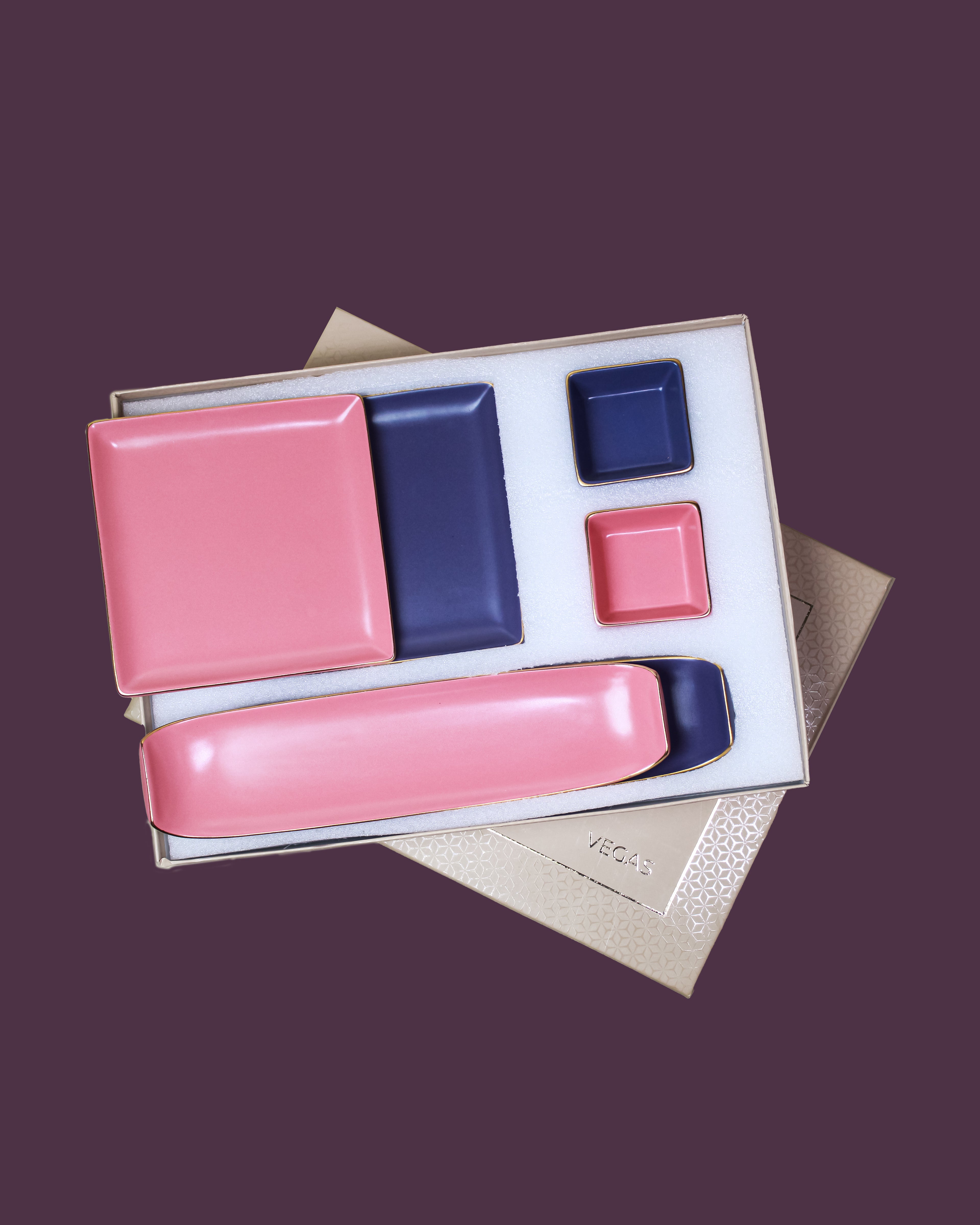 Bloom Vegas Soirée Combo Set - Elevate Your Table with Stylish Versatility - Vola Global