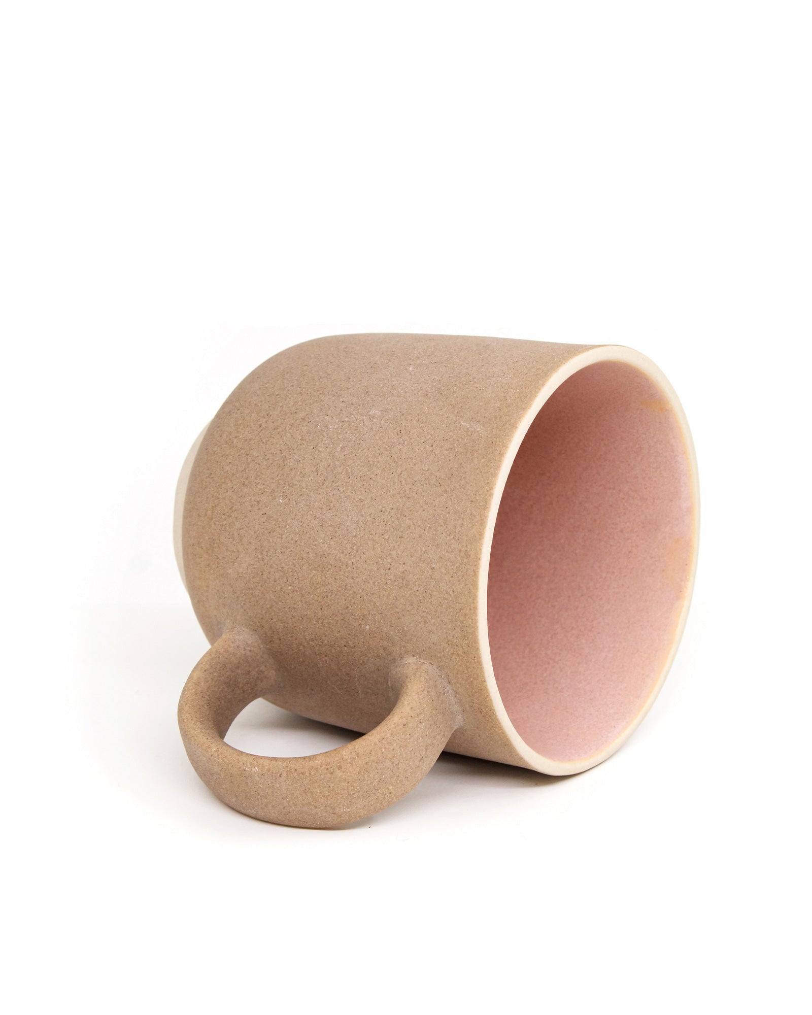LIGHT TAUPE / Single pc * 450ml || 450 ml Elemental Shades Mug – Large matte porcelain mug in earthy tones for coffee or tea