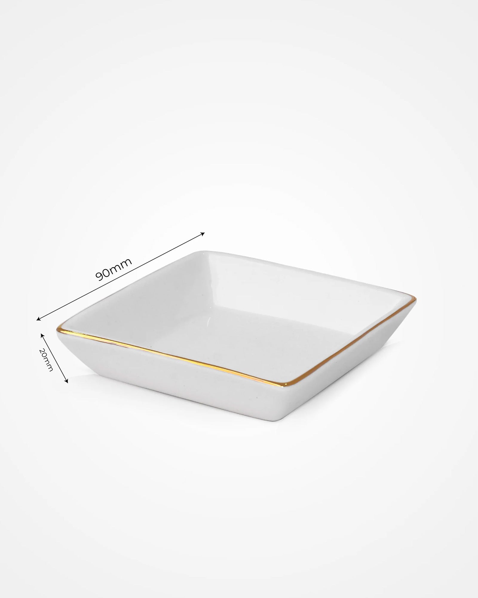 Pristine - Square Dish - Set of 6
