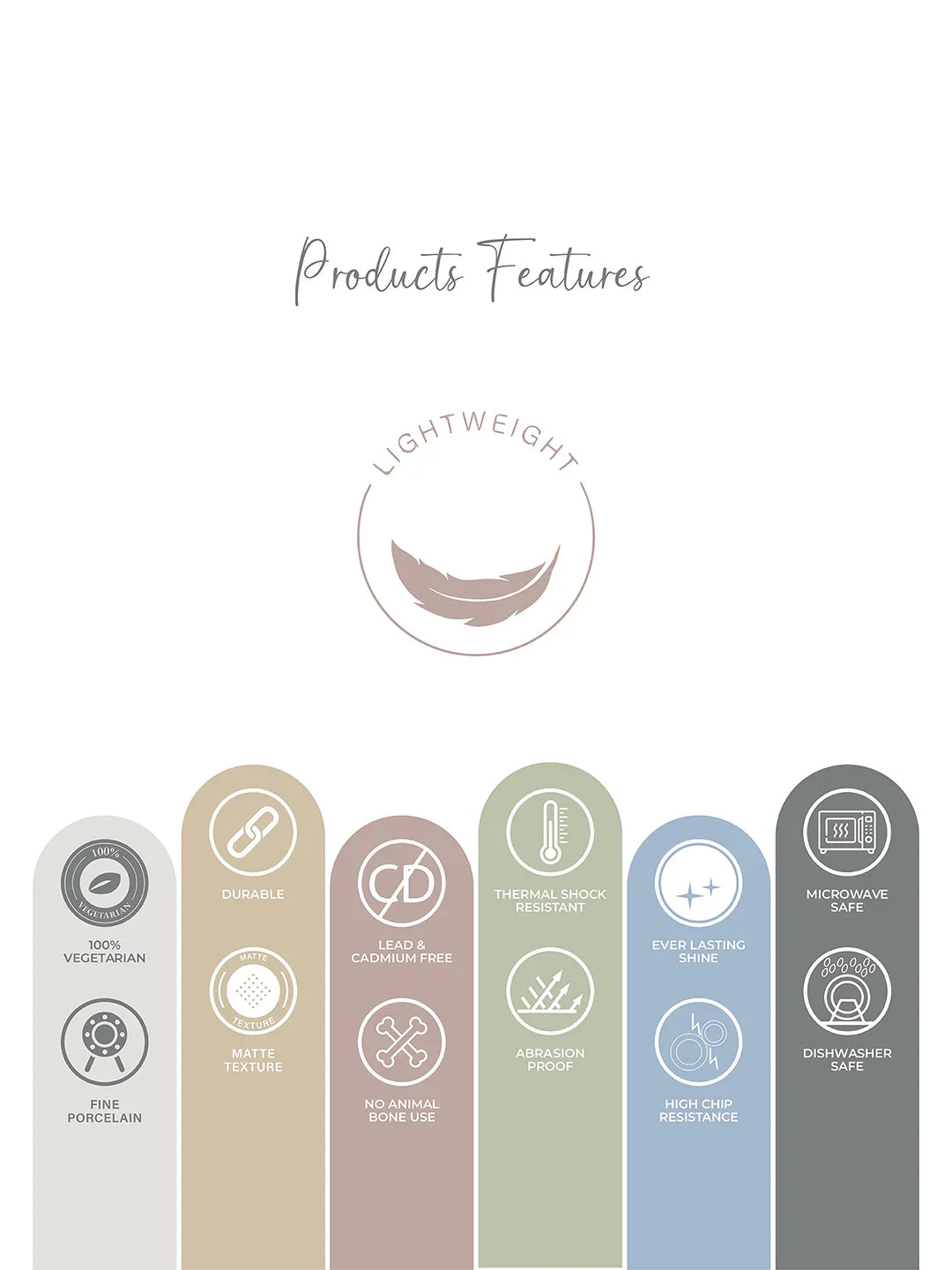 Vogue Coupe Fine Porcelain Cup & Saucer Set of 4 – Sleek Contemporary Design for Tea & Coffee - Vola Global