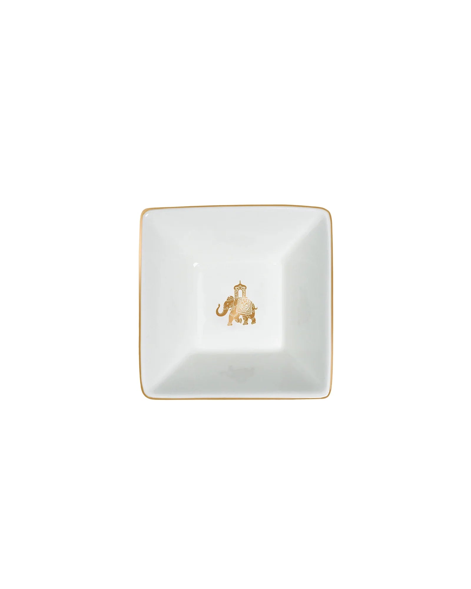 Gaj Edge Bowls β Set of 6 Fine Porcelain Bowls with Elephant Motif, Lead-Free & Food Safe - Vola Global