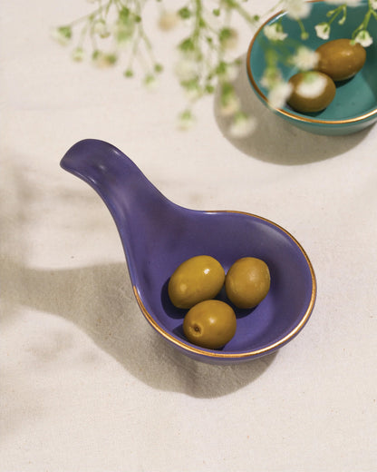 Mix Colors || Bloom Vegas Canape Spoon - Crafted for Culinary Perfection