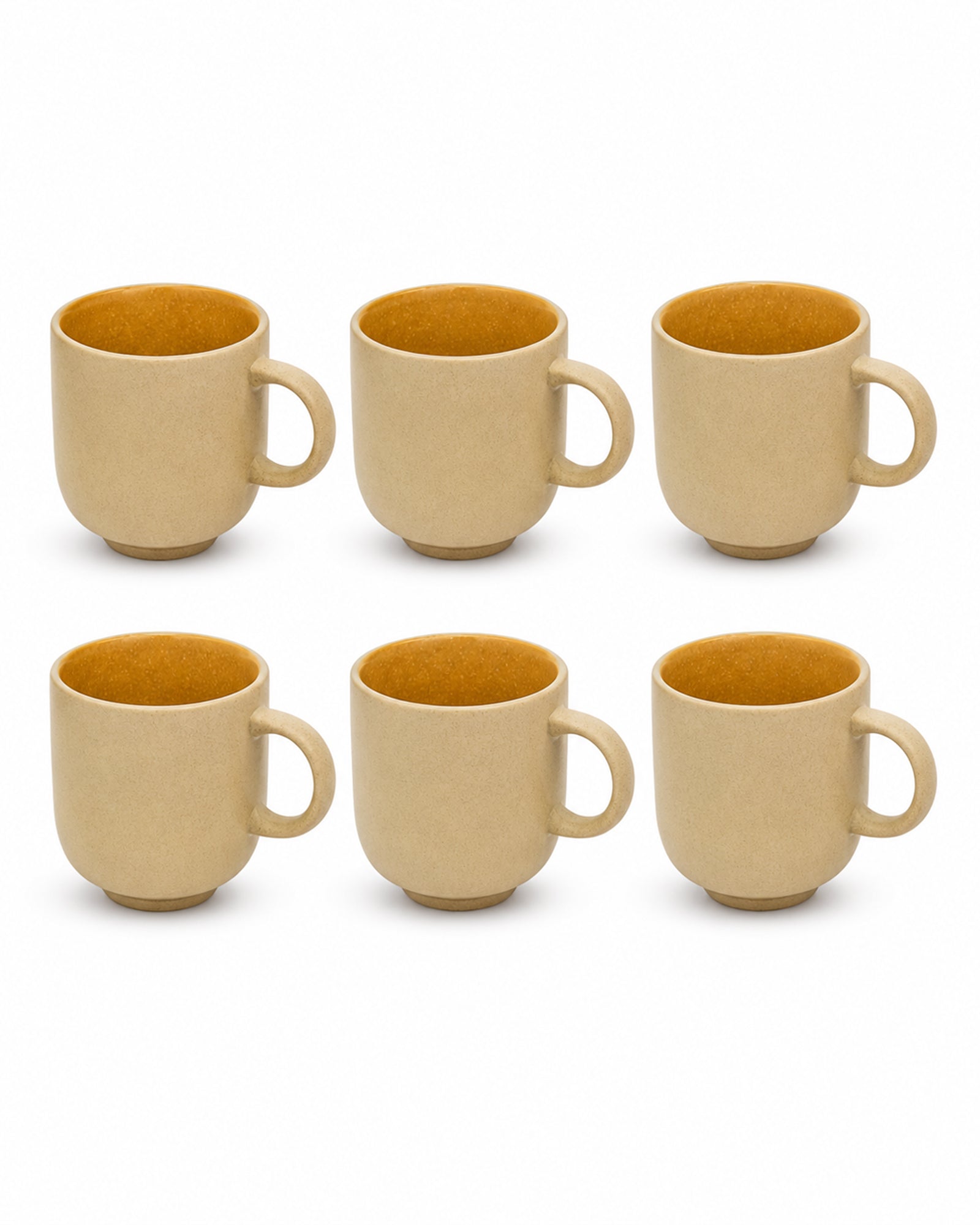 Earthen Soul Mugshot Set | 6 Mugs | Earth Porcelain