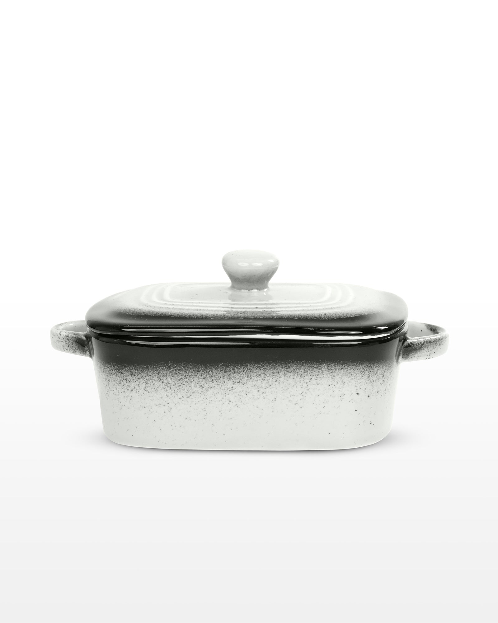 Prisma Fine Porcelain Rectangle Casserole – 14 cm | 400 ml Oven-to-Table Dish - Vola Global