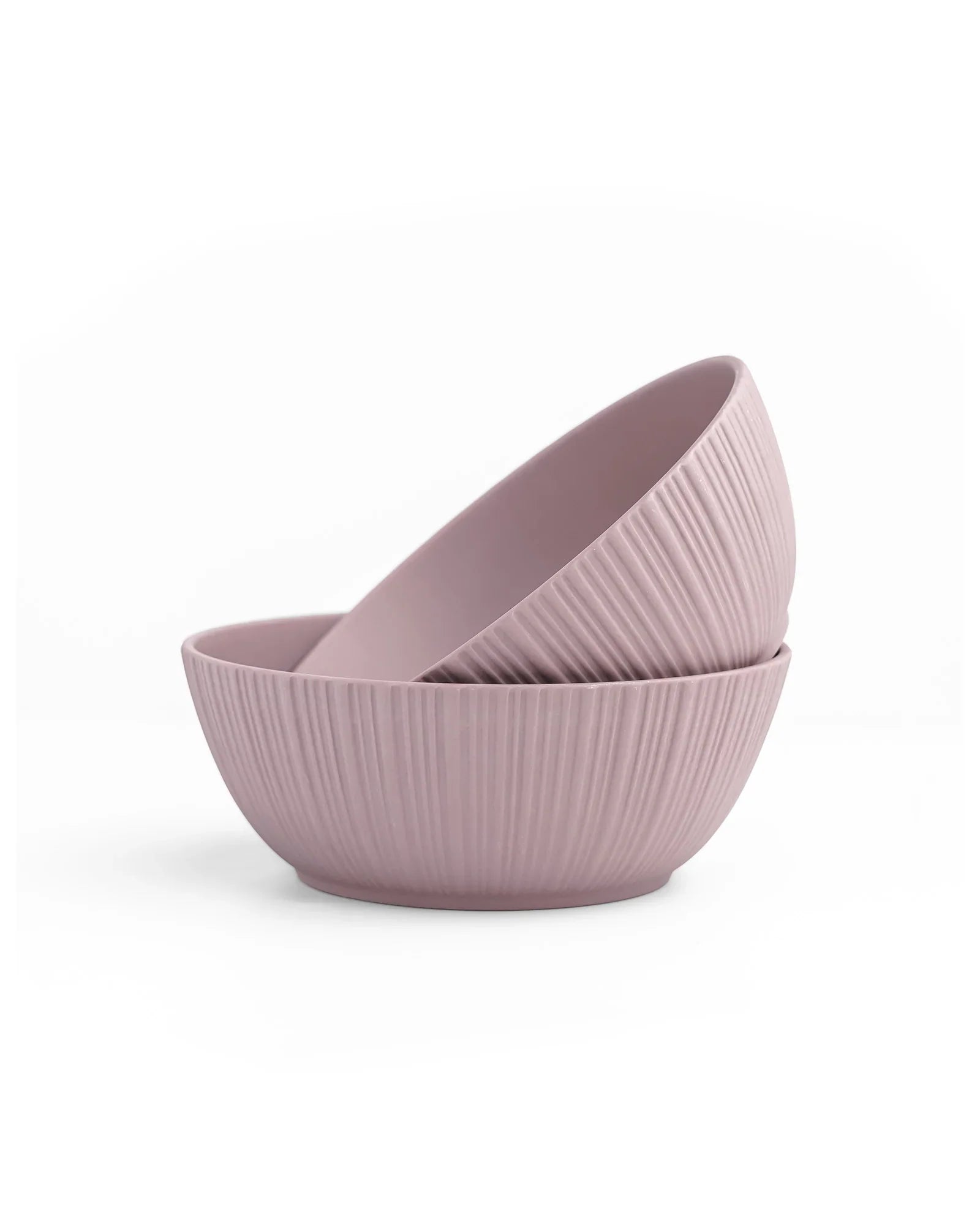 Vogue Collection 2 Diamond Mug & 2 Coupe Bowl Set of 4 in Fine Porcelain