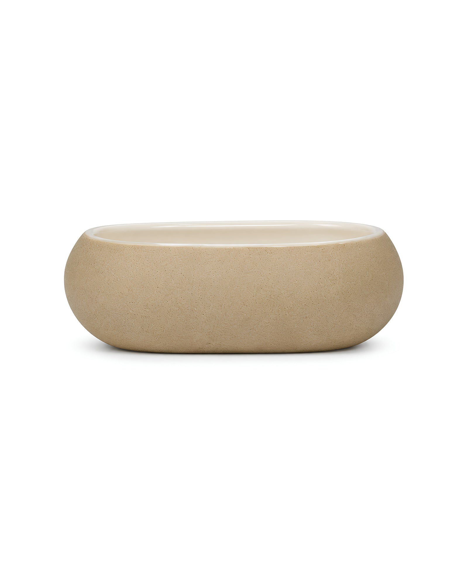 Earthen Soul Oval Porcelain Bowl Set of 3 | Vola Global