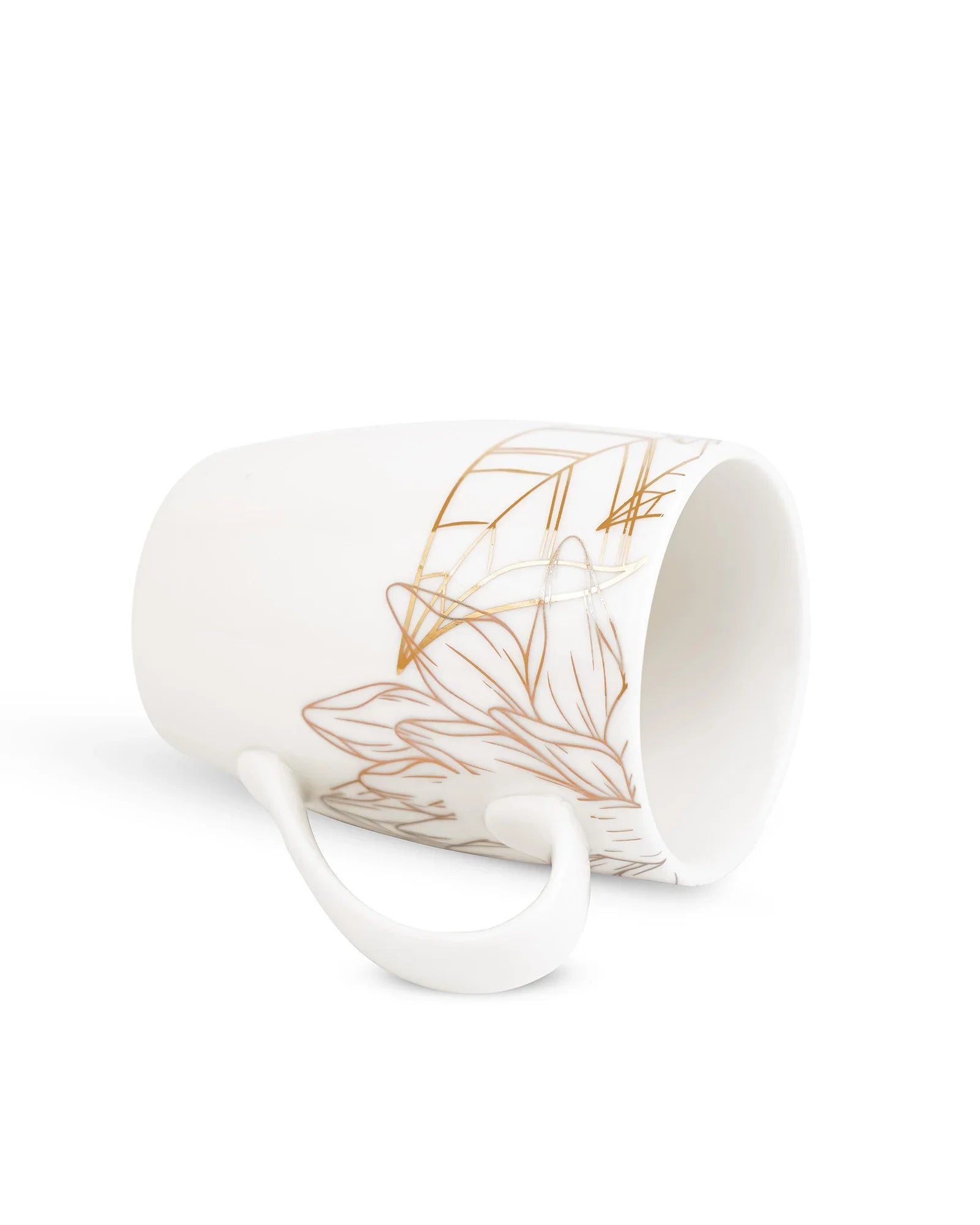 Fiori Fine Porcelain Mug Set of 2 – Elegant Floral Mugs for Coffee & Tea - Vola Global