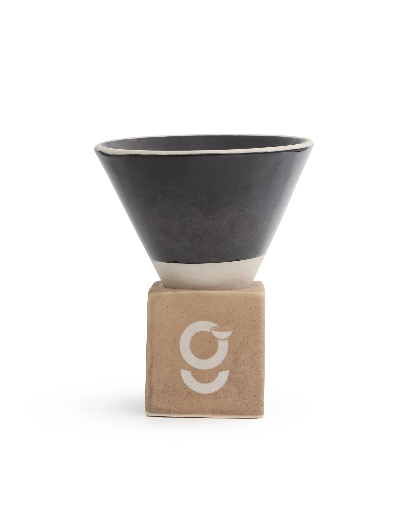 Elemental Shades Cone Mug – Matte Stoneware Coffee Mug in Earthy Tones - Vola Global