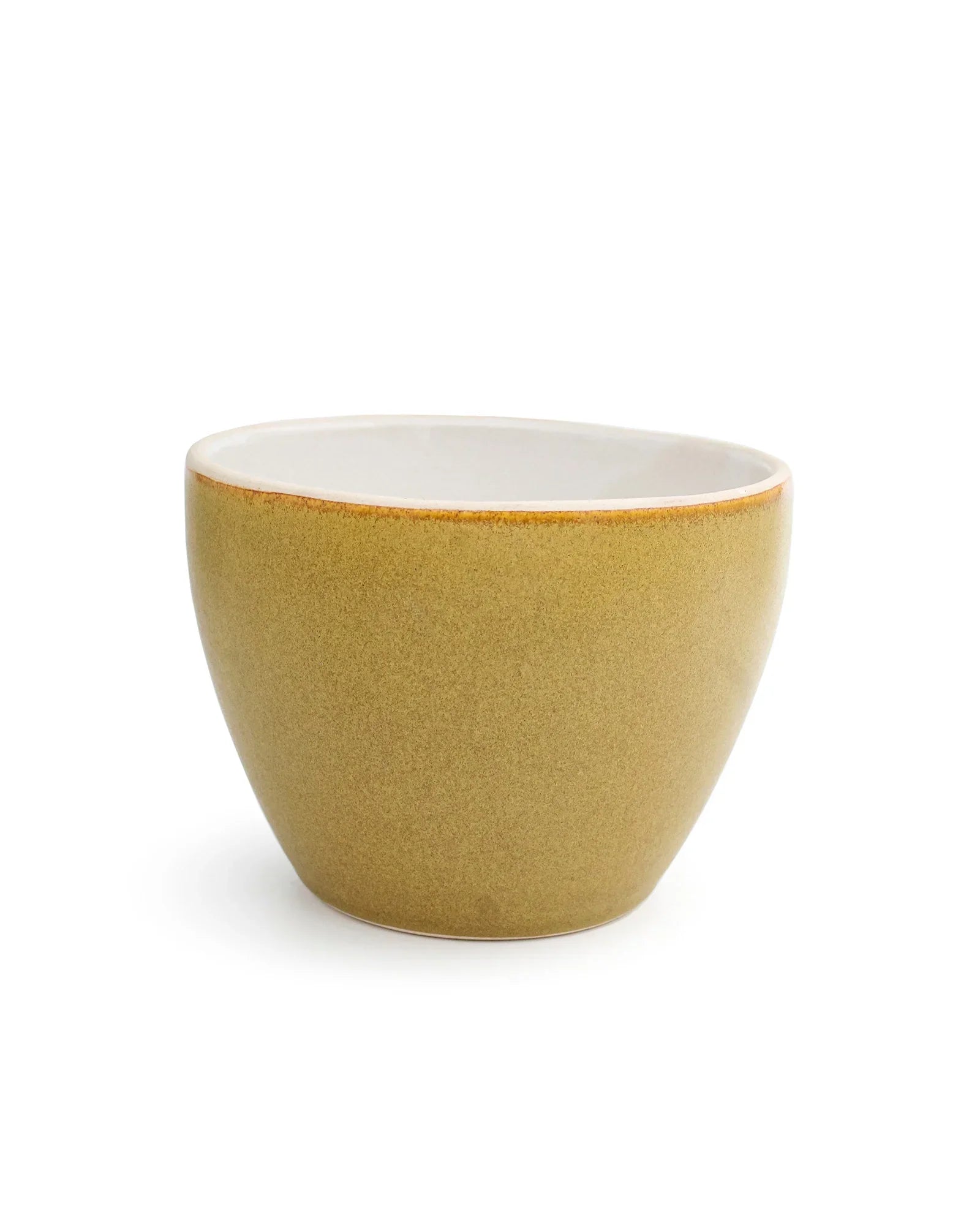 Elemental Shades Deep Bowl – Matte Stoneware Serving Bowl in Earthy Tones - Vola Global