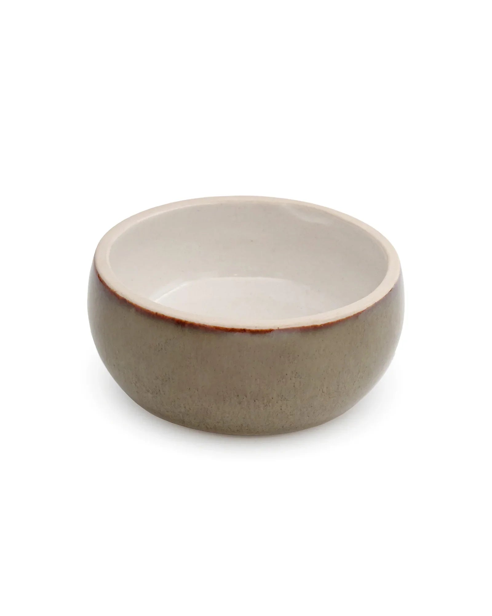 Elemental Shades Ramekin Bowls – Set of 6 Matte Stoneware Dip & Dessert Bowls in Earthy Tones - Vola Global