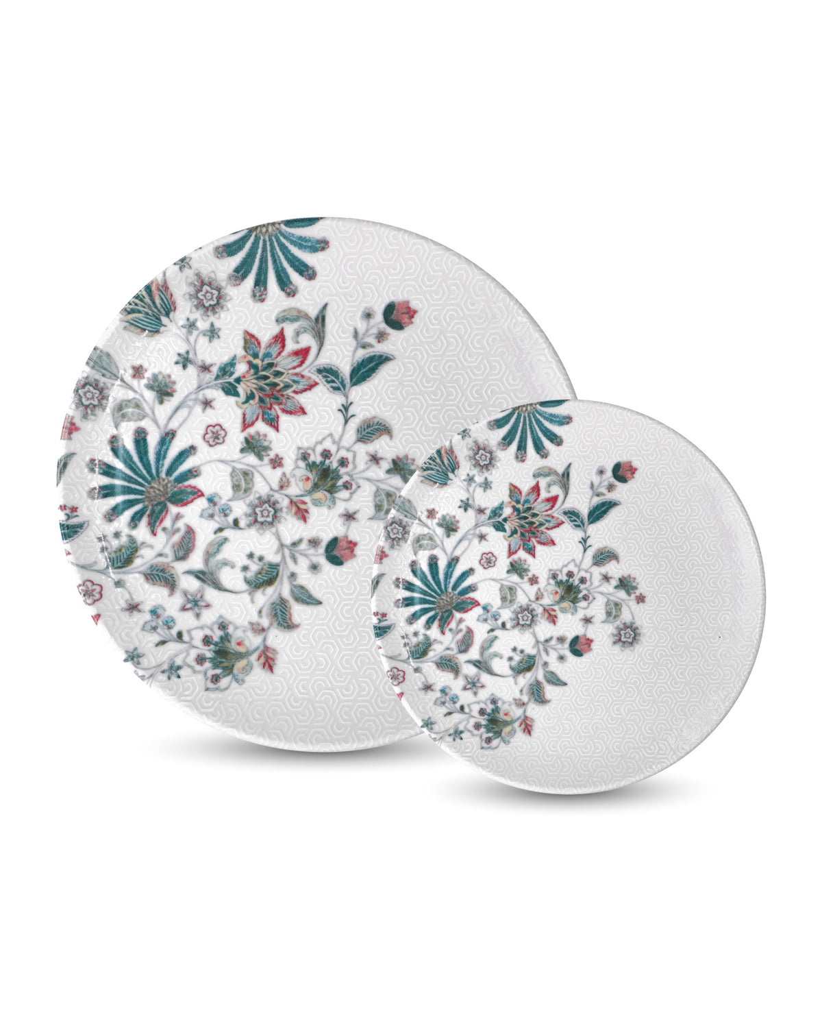 Pixel Jacobean Fine Porcelain Dinnerware Set of 33 – Celestial-Inspired Design - Vola Global