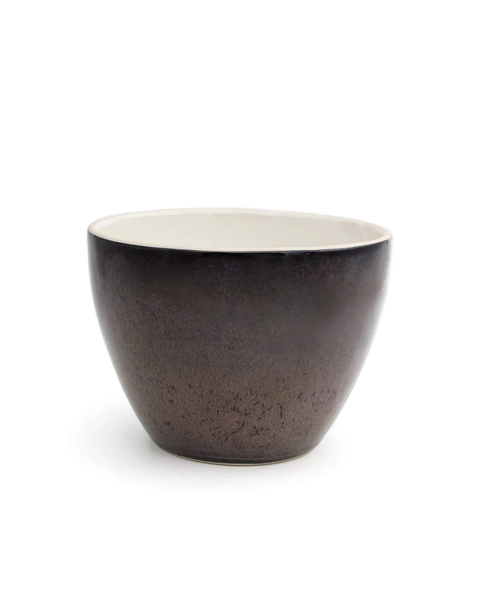 Elemental Shades Deep Bowl – Matte Stoneware Serving Bowl in Earthy Tones - Vola Global
