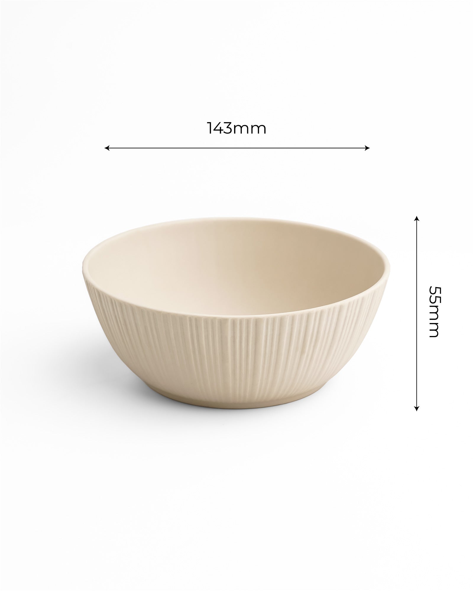 Vogue Coupe Fine Porcelain Bowls Set – Multi-Use Light Bowls with Minimal Modern Design - Vola Global