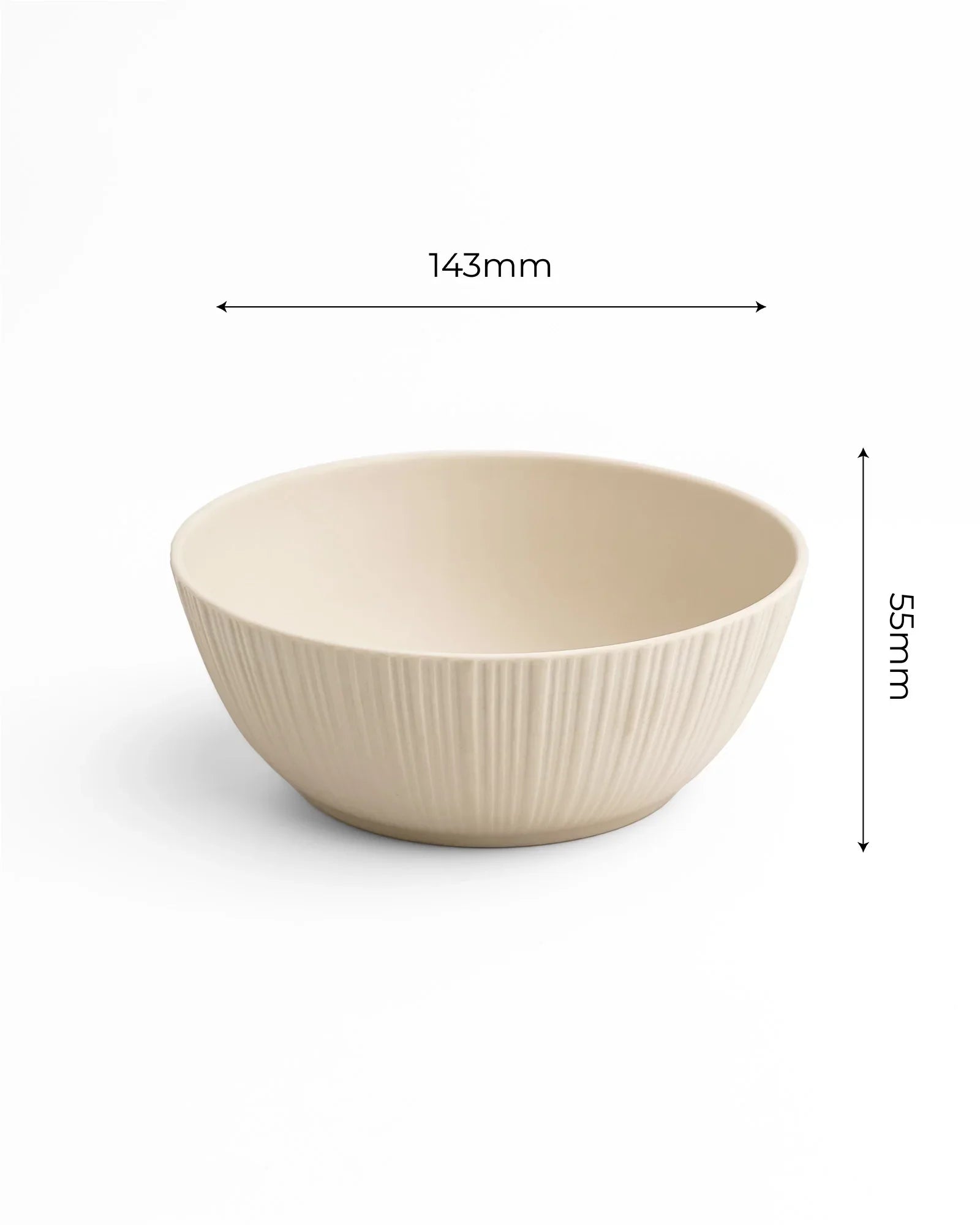 Vogue Collection 2 Diamond Mug & 2 Coupe Bowl Set of 4 in Fine Porcelain