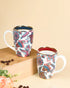 Magnus Paisley Royal Coffee Mug | Elegant Porcelain
