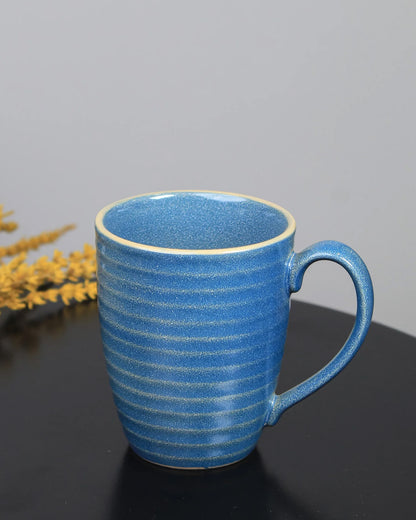 MEDIUM TEAL / Single * 300ml || Organic Porcelain Coffee Mug | Natural Colors