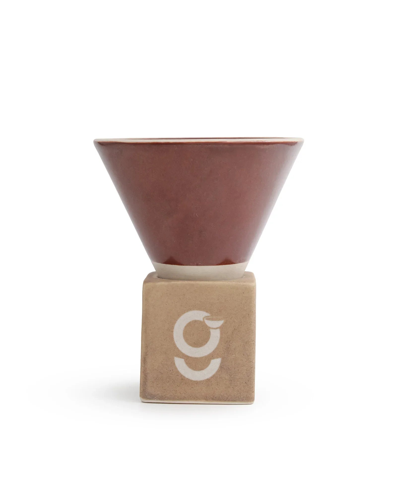 Elemental Shades Cone Mug – Matte Stoneware Coffee Mug in Earthy Tones - Vola Global