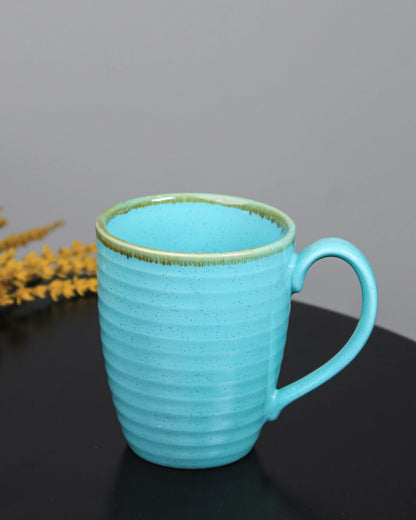 MAGIC MINT / Single * 300ml || Organic Porcelain Coffee Mug | Natural Colors