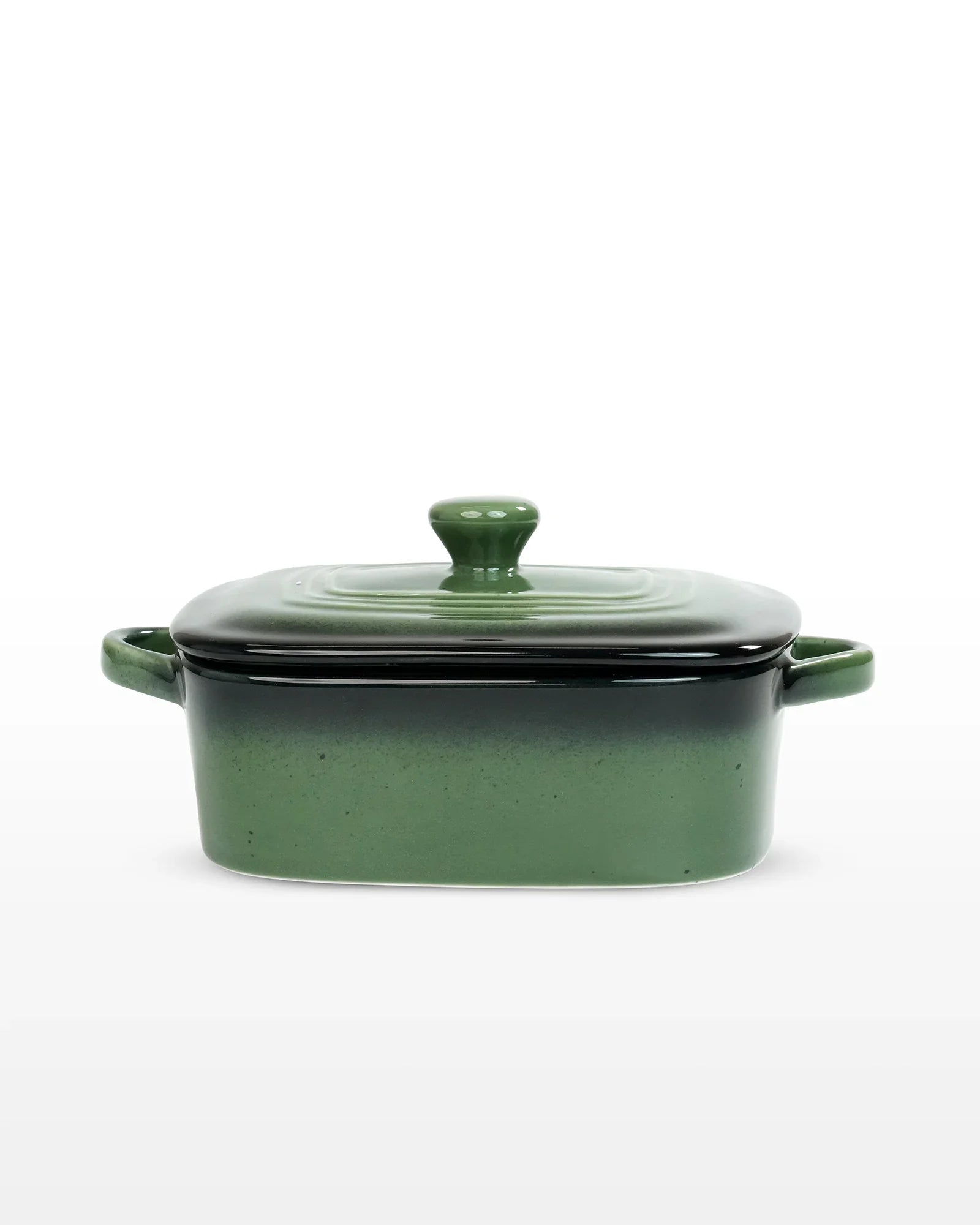 Prisma Fine Porcelain Rectangle Casserole – 14 cm | 400 ml Oven-to-Table Dish - Vola Global