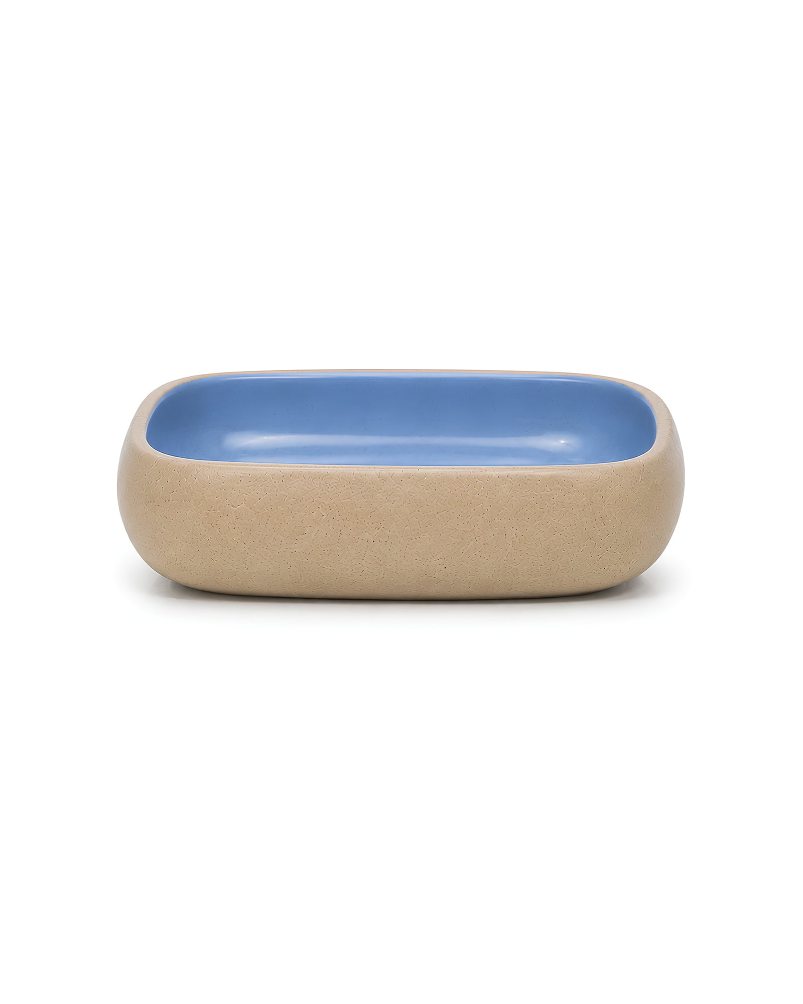 Earthen Soul Recta Set | 3 Rectangle Bowls | Earth Porcelain