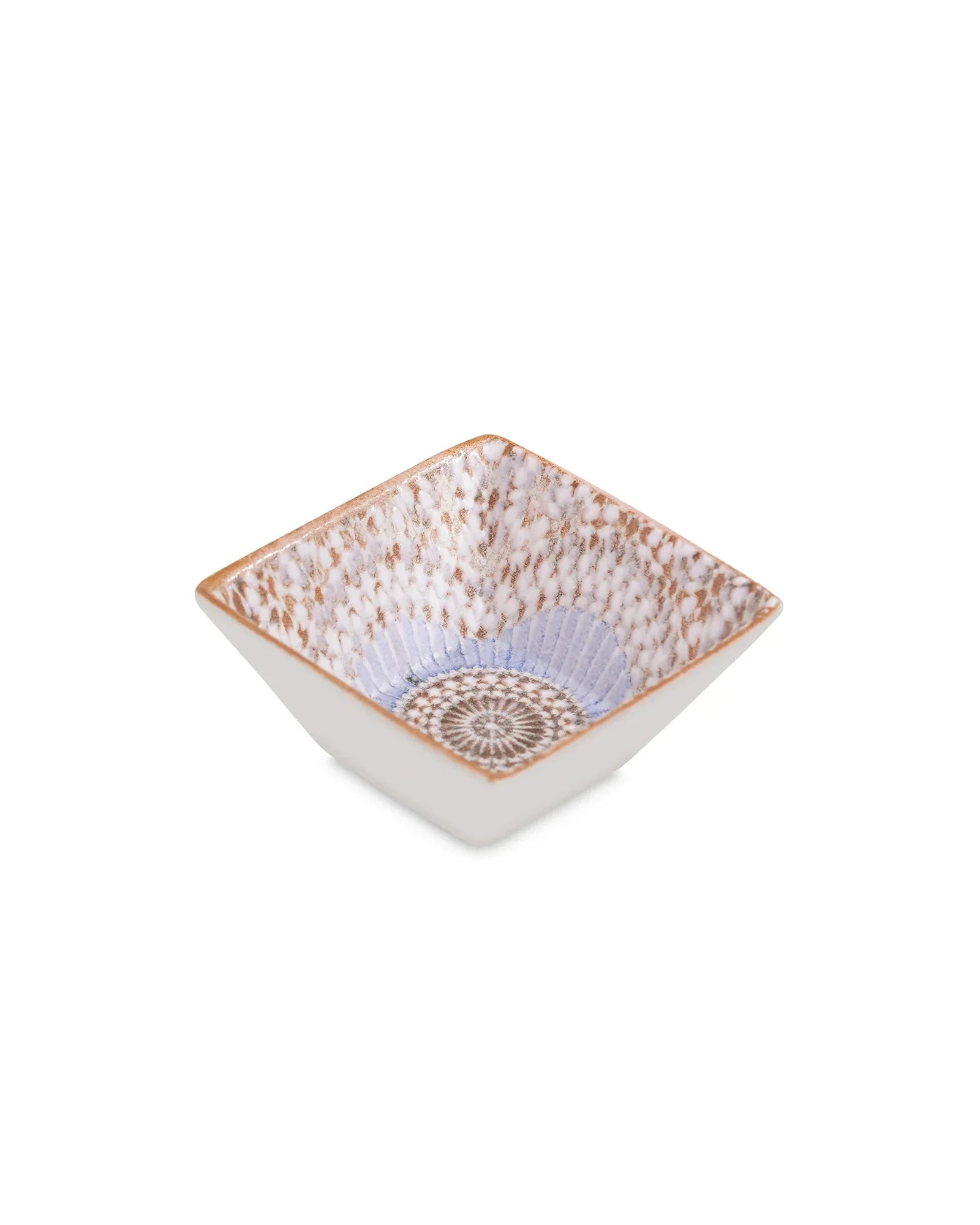 Pixel Edge Bowl Set of 6 – Elegant Fine Porcelain Bowls for Snacks - Vola Global