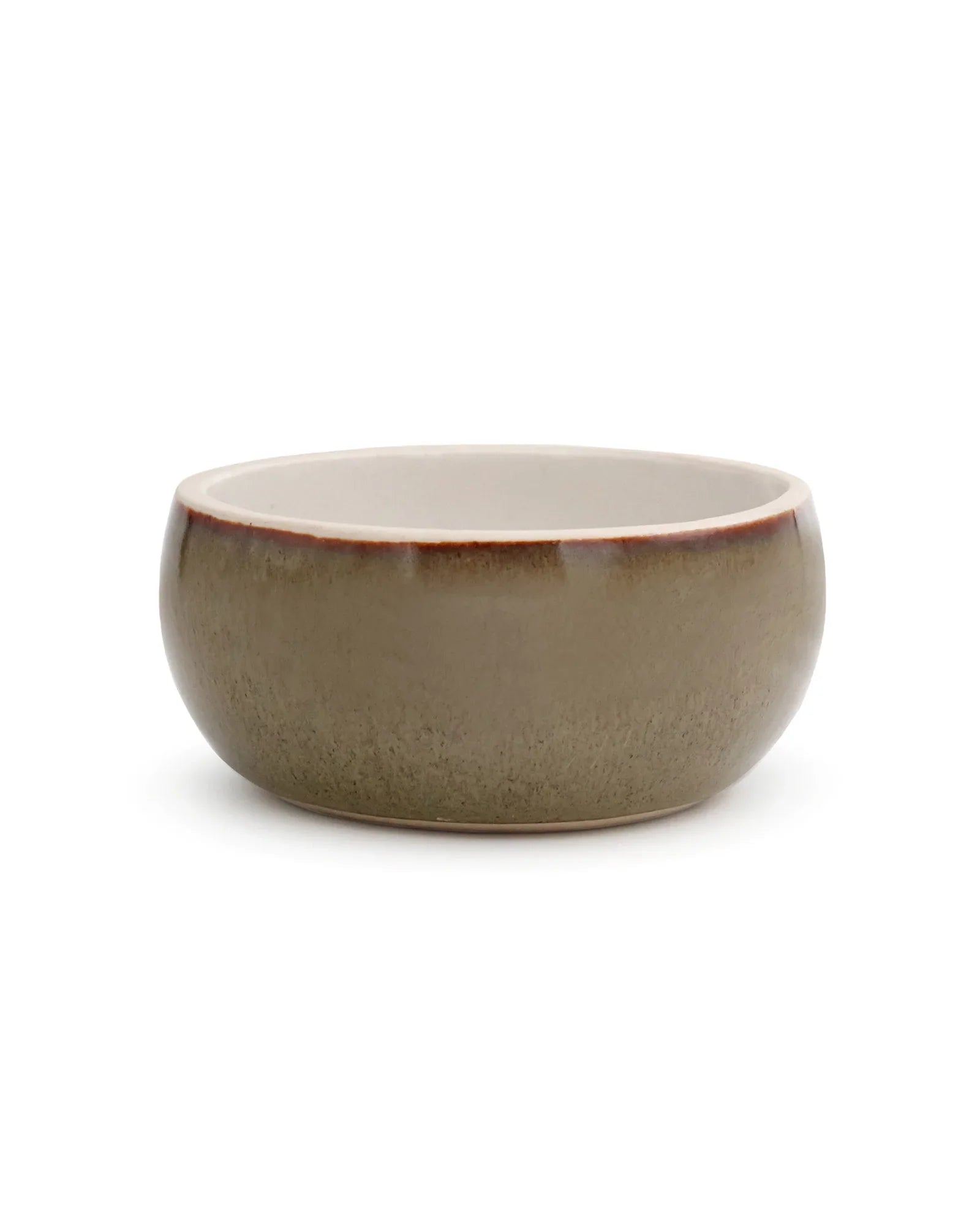 Elemental Shades Ramekin Bowls – Set of 6 Matte Stoneware Dip & Dessert Bowls in Earthy Tones - Vola Global