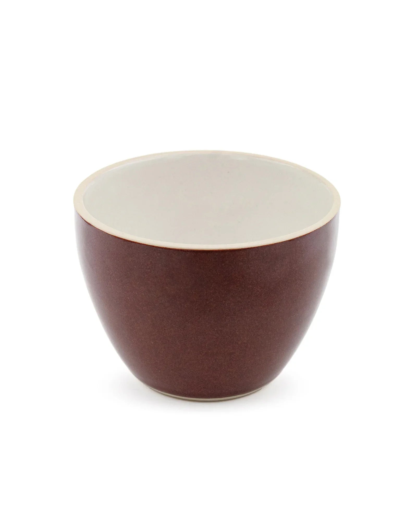 Elemental Shades Deep Bowl – Matte Stoneware Serving Bowl in Earthy Tones - Vola Global
