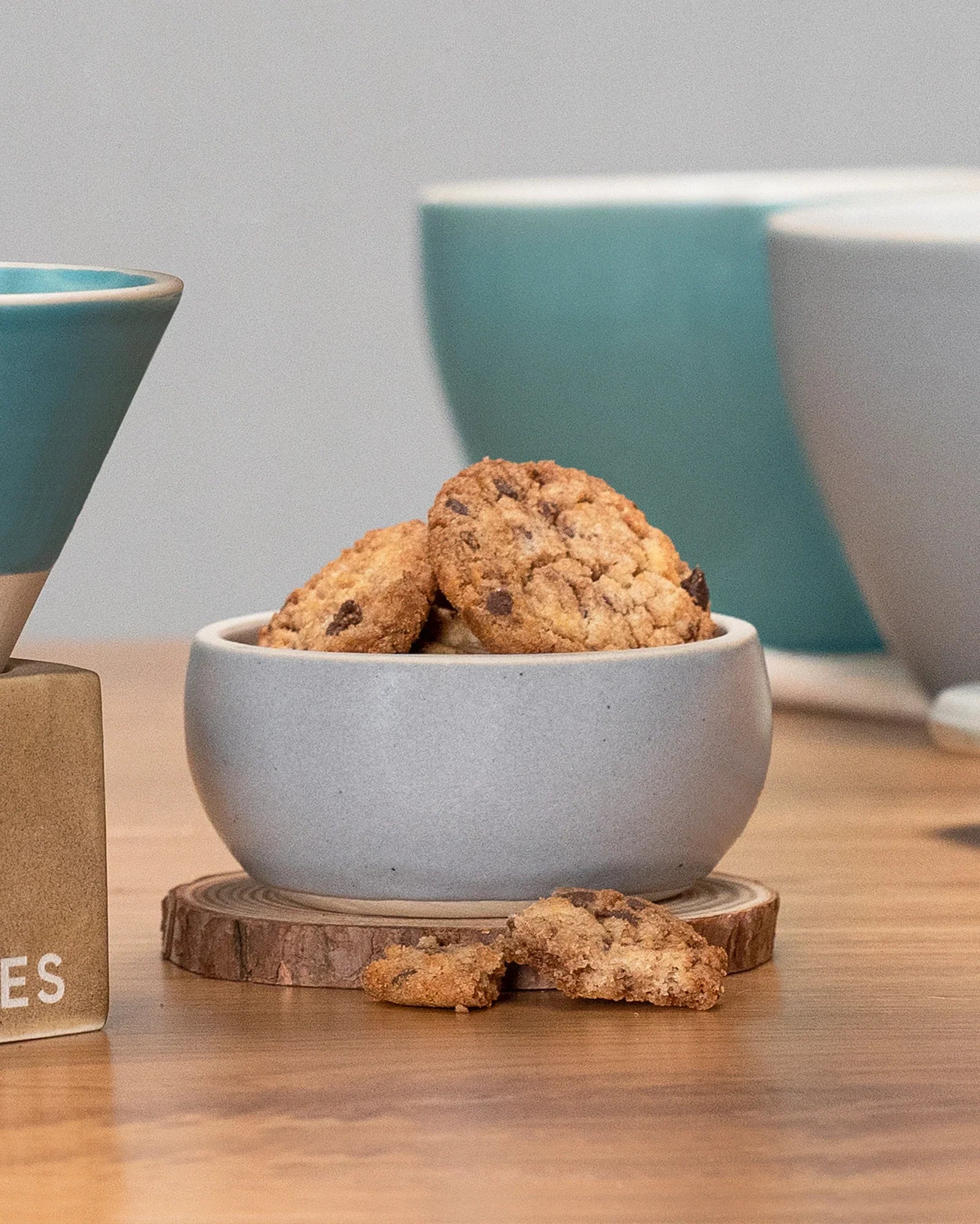 Elemental Shades Ramekin Bowls – Set of 6 Matte Stoneware Dip & Dessert Bowls in Earthy Tones - Vola Global