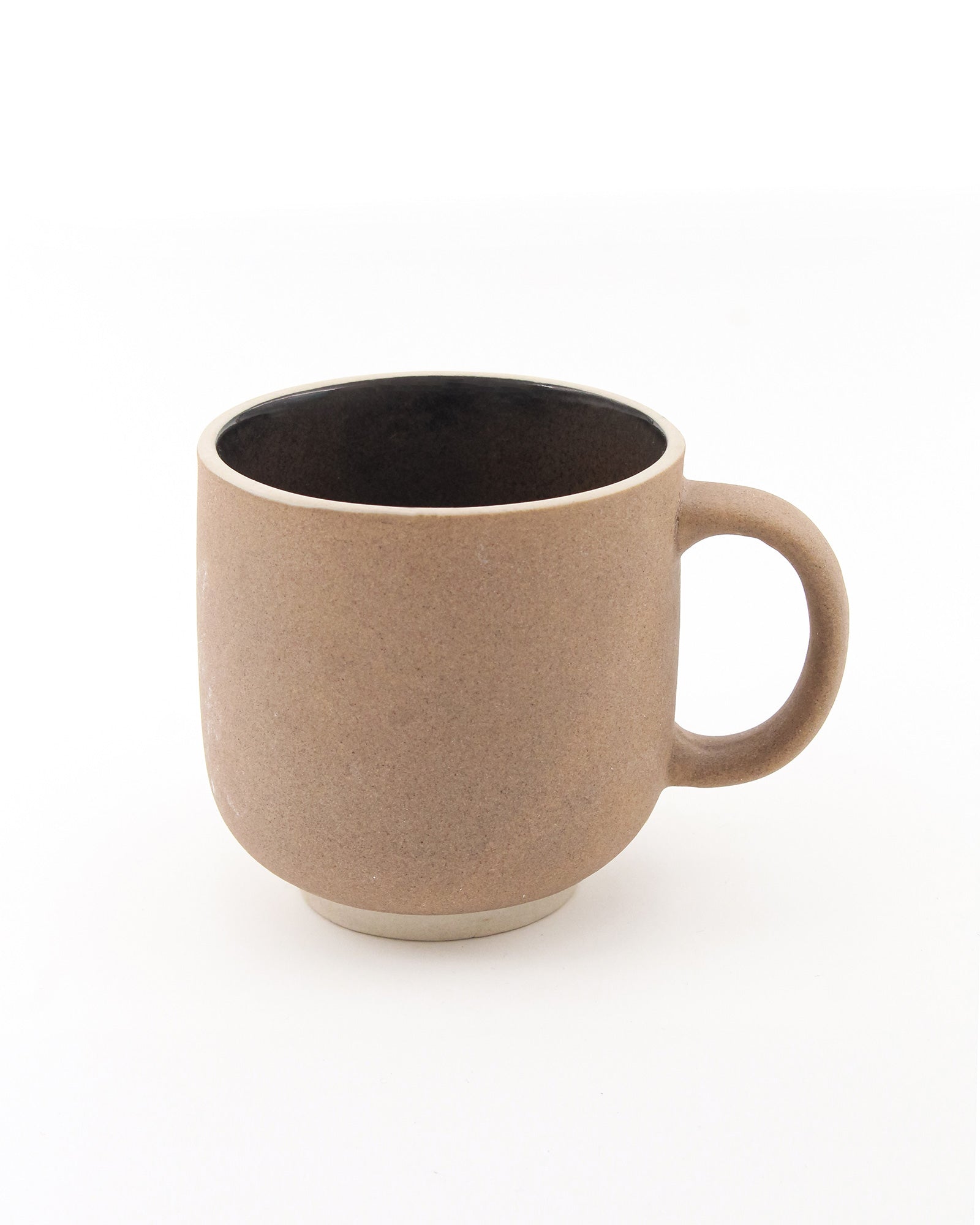 CEDAR BROWN / Single pc * 450ml || 450 ml Elemental Shades Mug – Large matte porcelain mug in earthy tones for coffee or tea