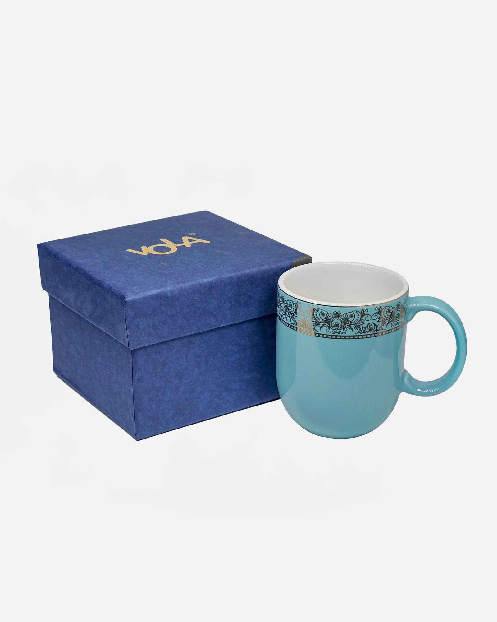 ASPIRING BLUE / Single pc * 300ml || Dazzle Heritage Superior Mug | Stylish Colors
