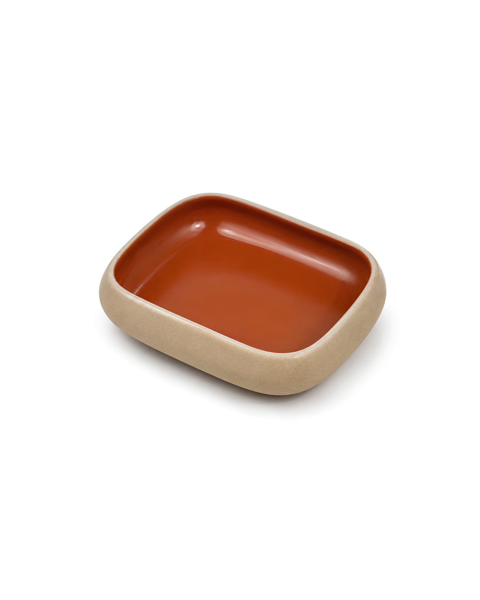 Earthen Soul Recta Set | 3 Rectangle Bowls | Earth Porcelain