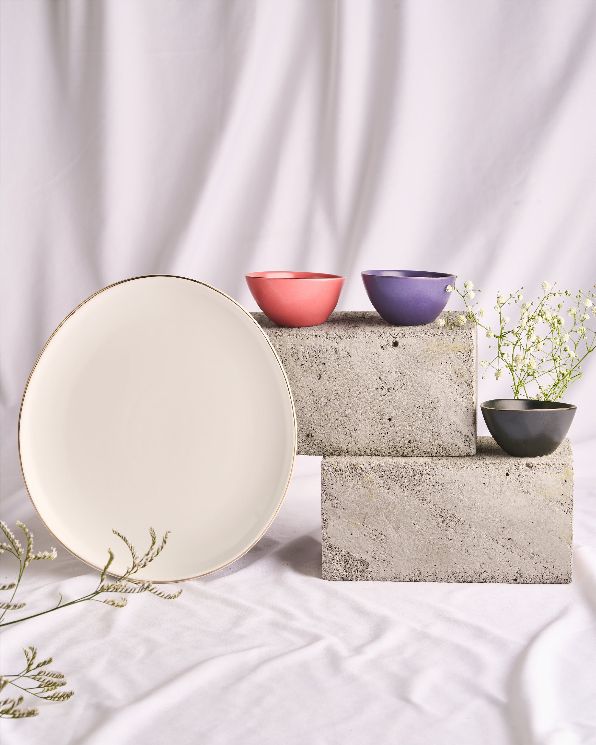 Eleganza Combo - Elevate Your Table Setting with Stylish Simplicity - Vola Global