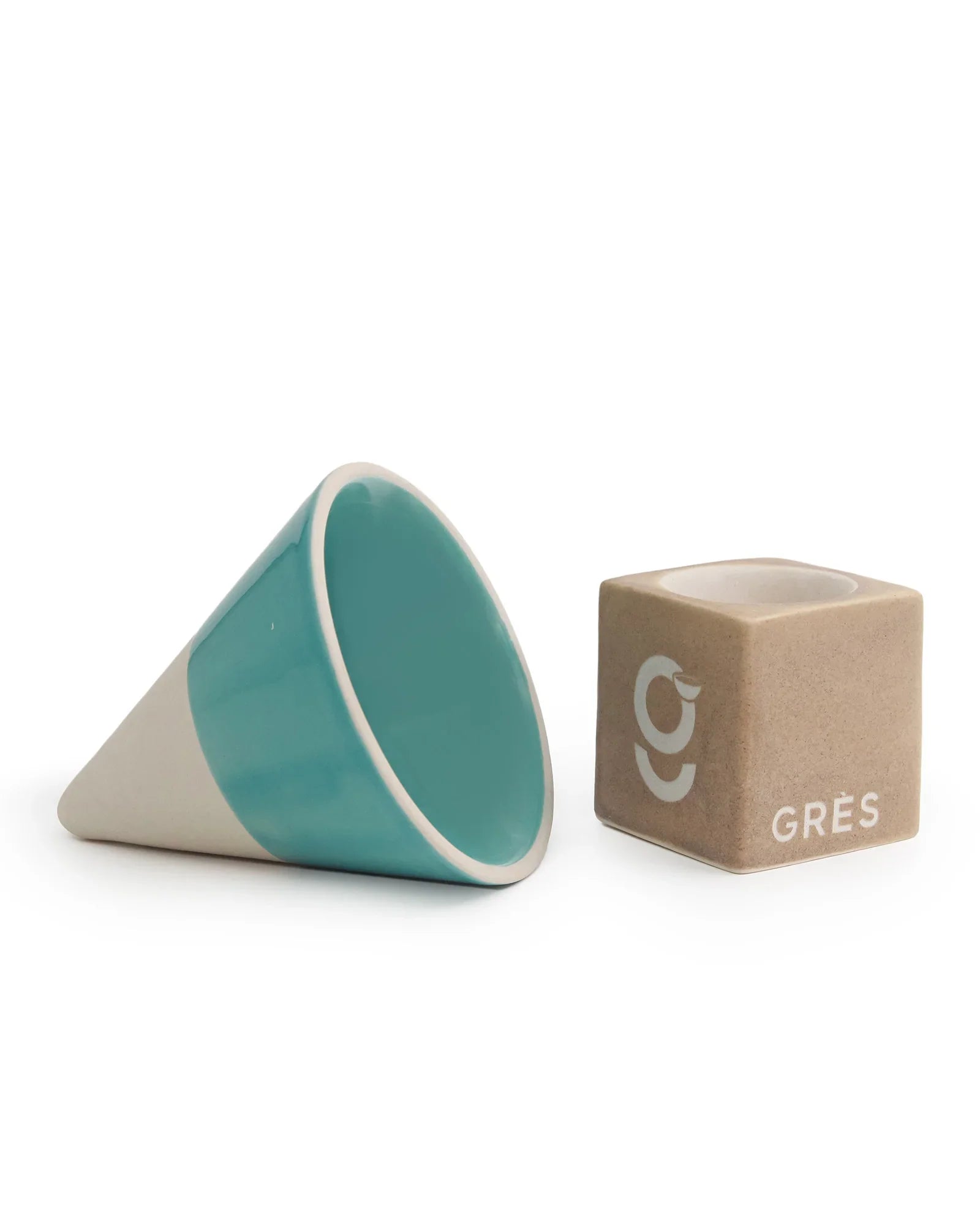 Elemental Shades Cone Mug – Matte Stoneware Coffee Mug in Earthy Tones - Vola Global