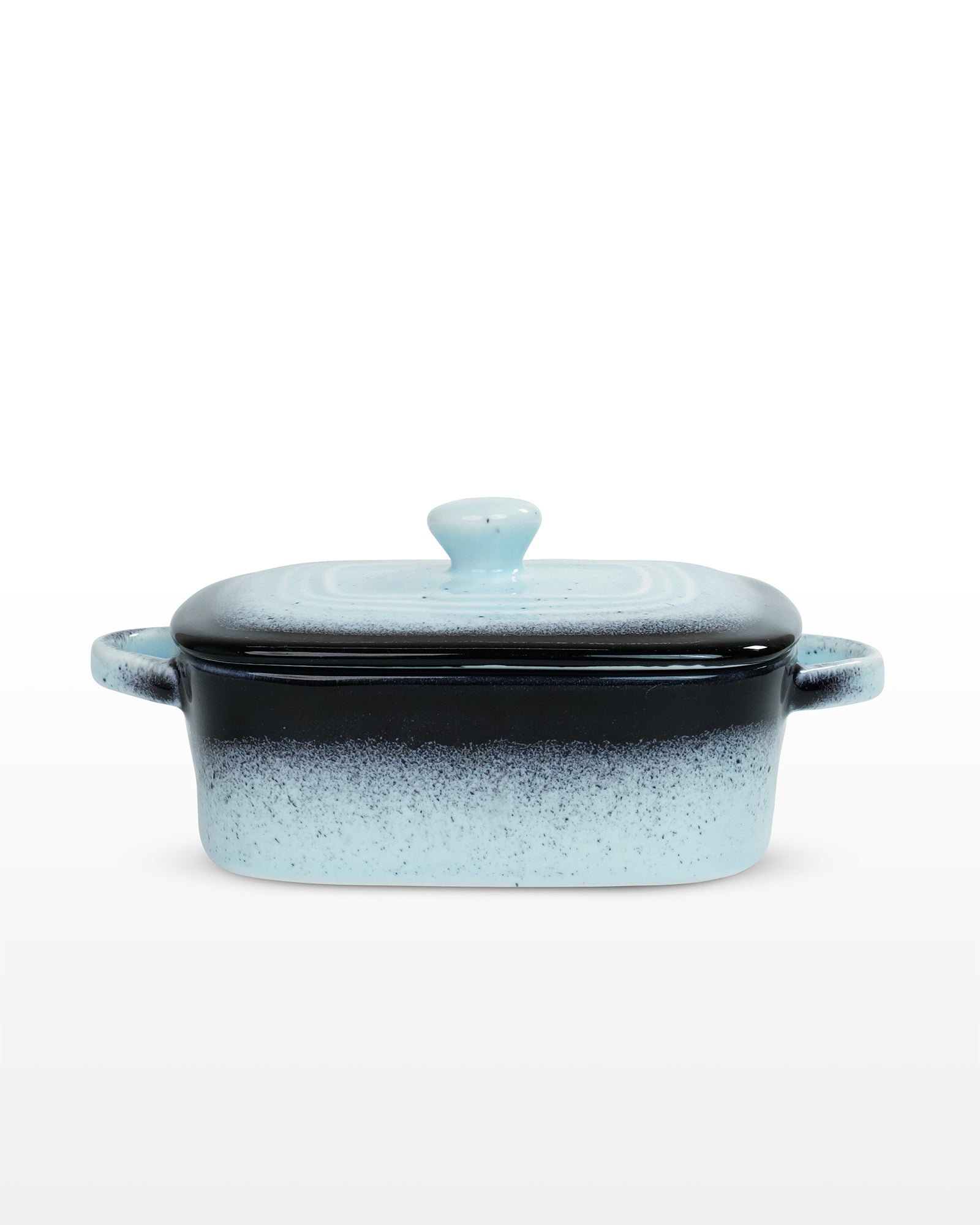 Prisma Fine Porcelain Rectangle Casserole – 14 cm | 400 ml Oven-to-Table Dish - Vola Global