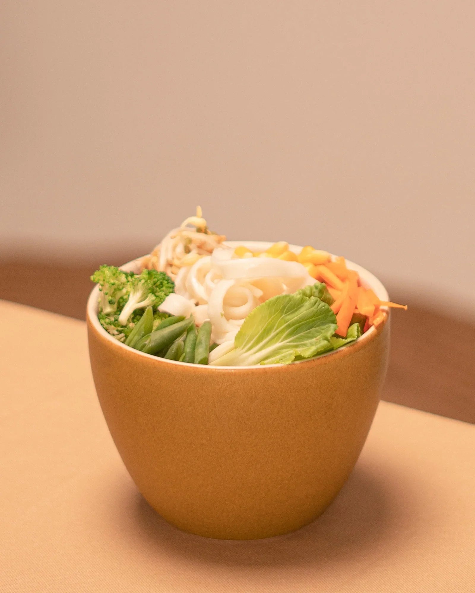 Elemental Shades Deep Bowl – Matte Stoneware Serving Bowl in Earthy Tones - Vola Global