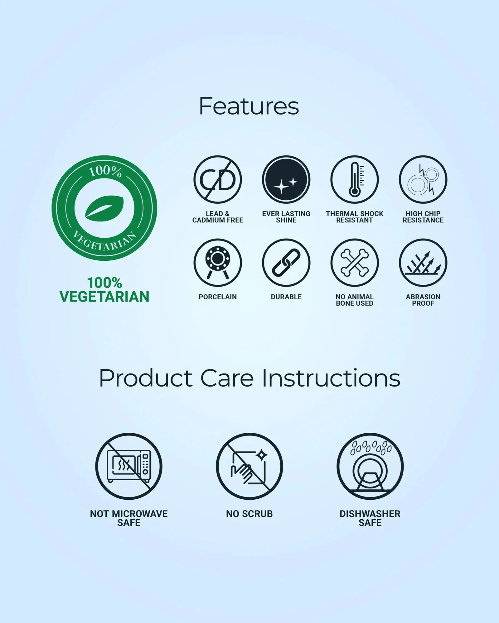 Heritage Sparkle Fine Porcelain Mug Set of 6 – Superior Finish in Trendy Hues - Vola Global