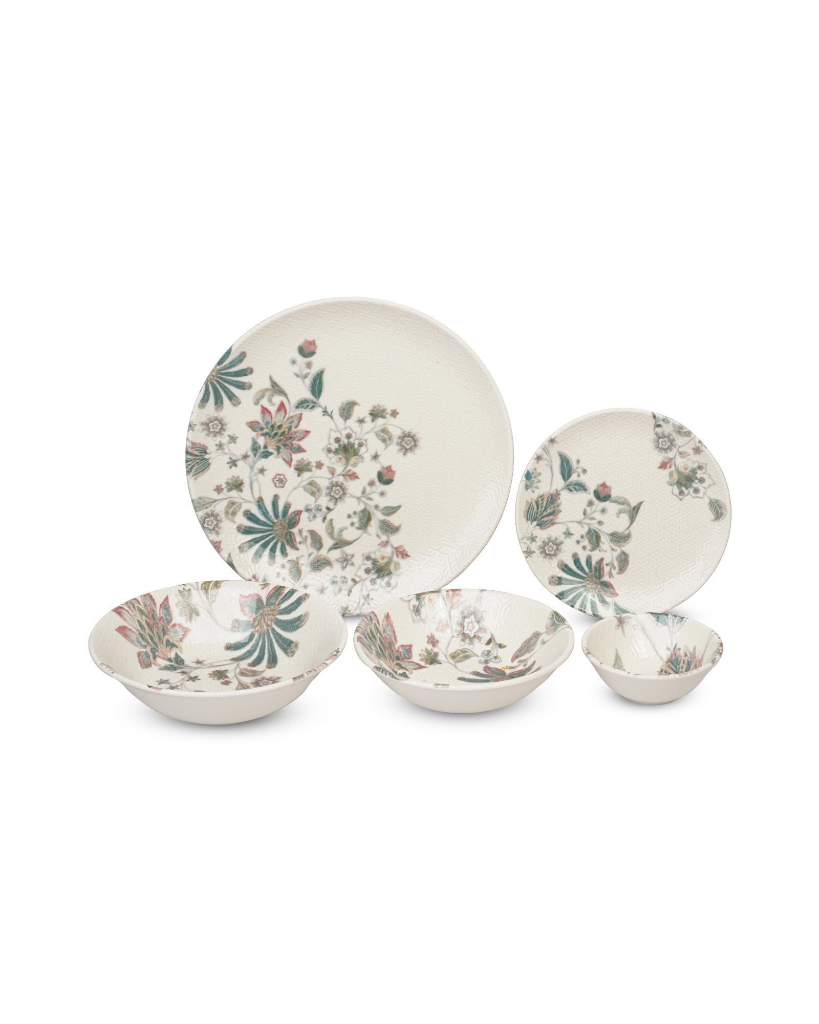 Pixel Nebula 20-Piece Dinnerware Set – Elegant Porcelain with Celestial Design - Vola Global