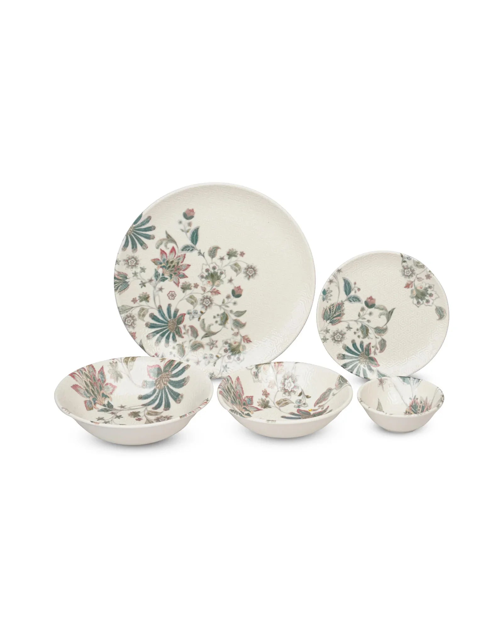 Pixel Nebula 20-Piece Dinnerware Set – Elegant Porcelain with Celestial Design - Vola Global