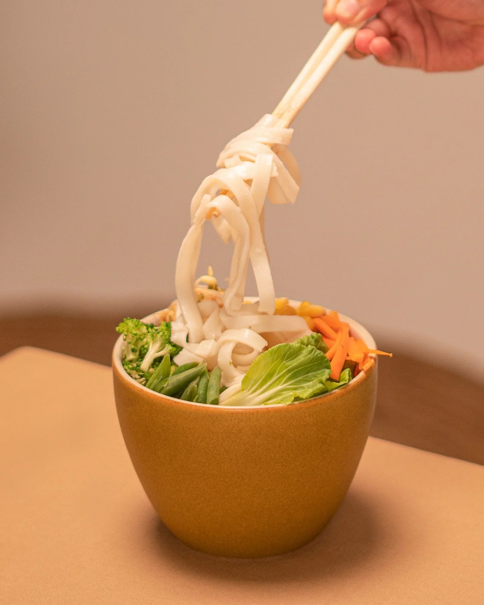 Elemental Shades Deep Bowl – Matte Stoneware Serving Bowl in Earthy Tones - Vola Global