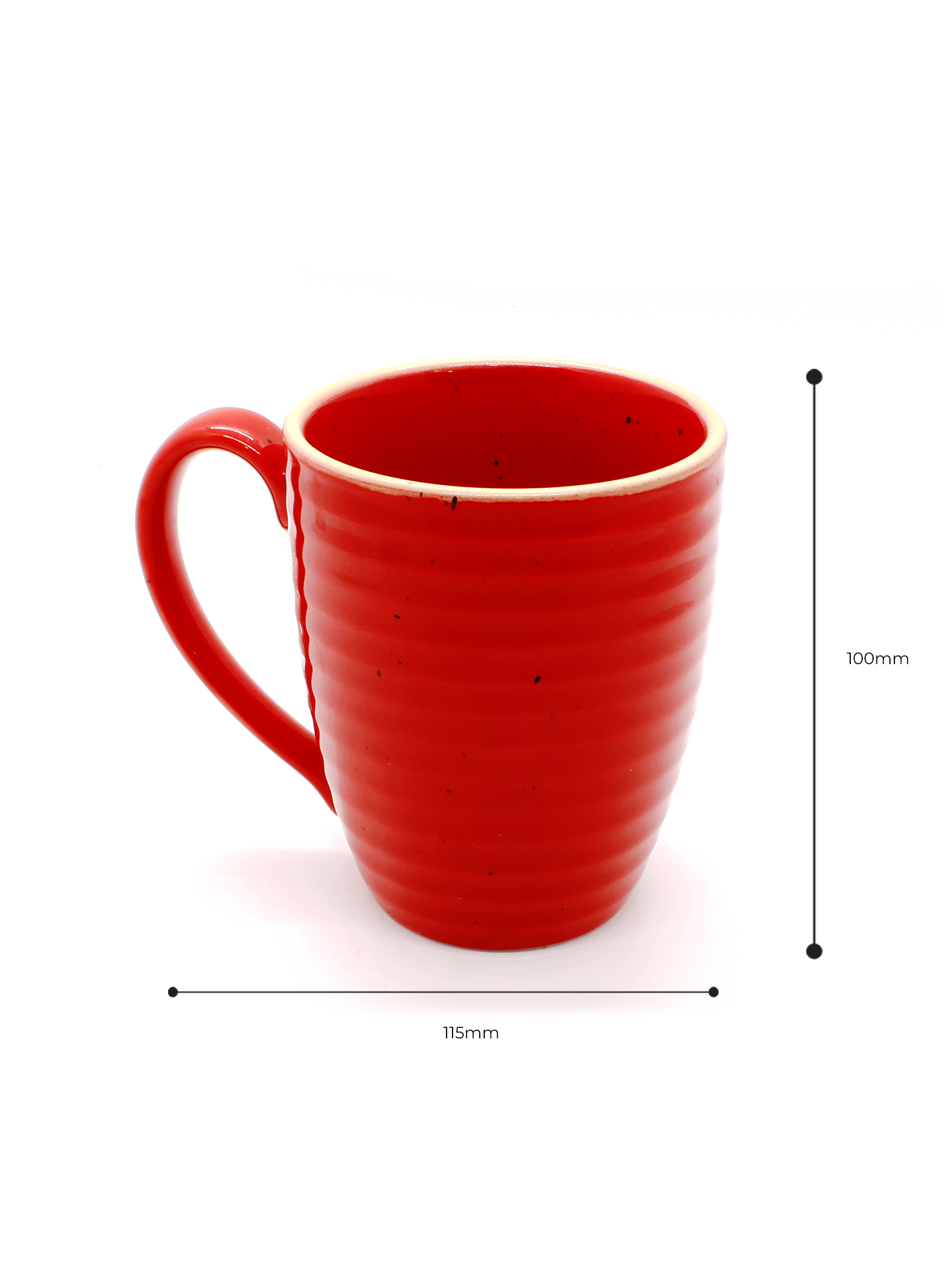 Organic Porcelain Coffee Mug | Natural Colors