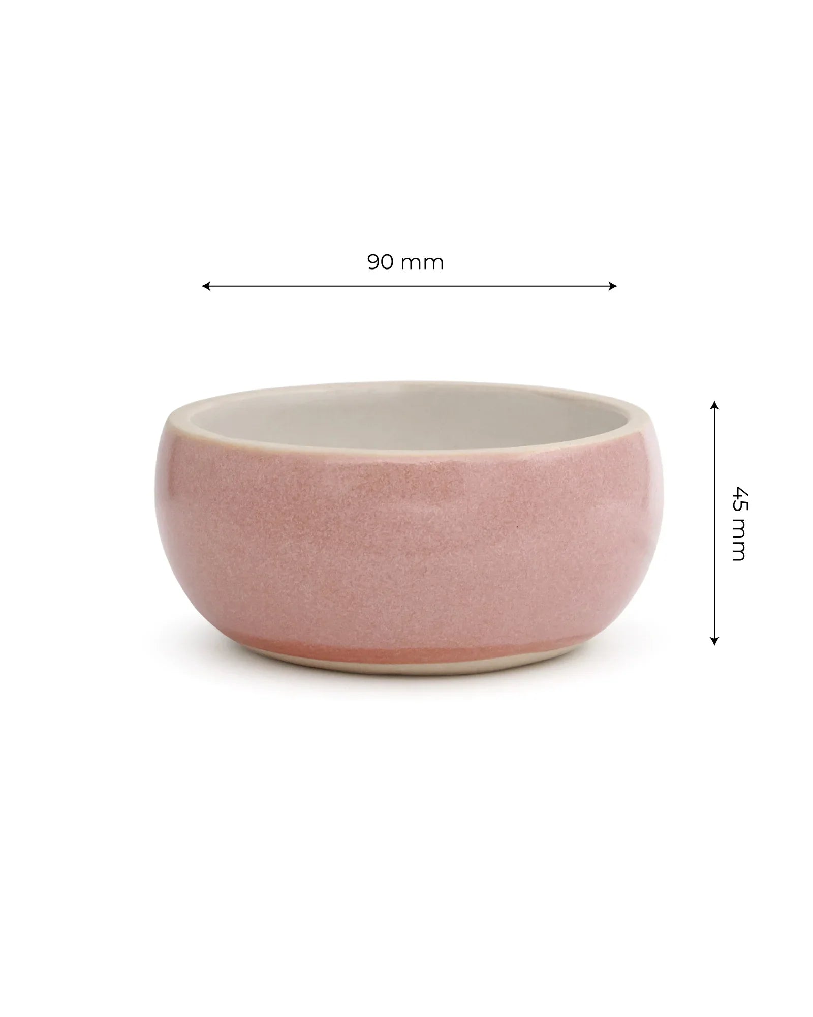 Elemental Shades Ramekin Bowls – Set of 6 Matte Stoneware Dip & Dessert Bowls in Earthy Tones - Vola Global