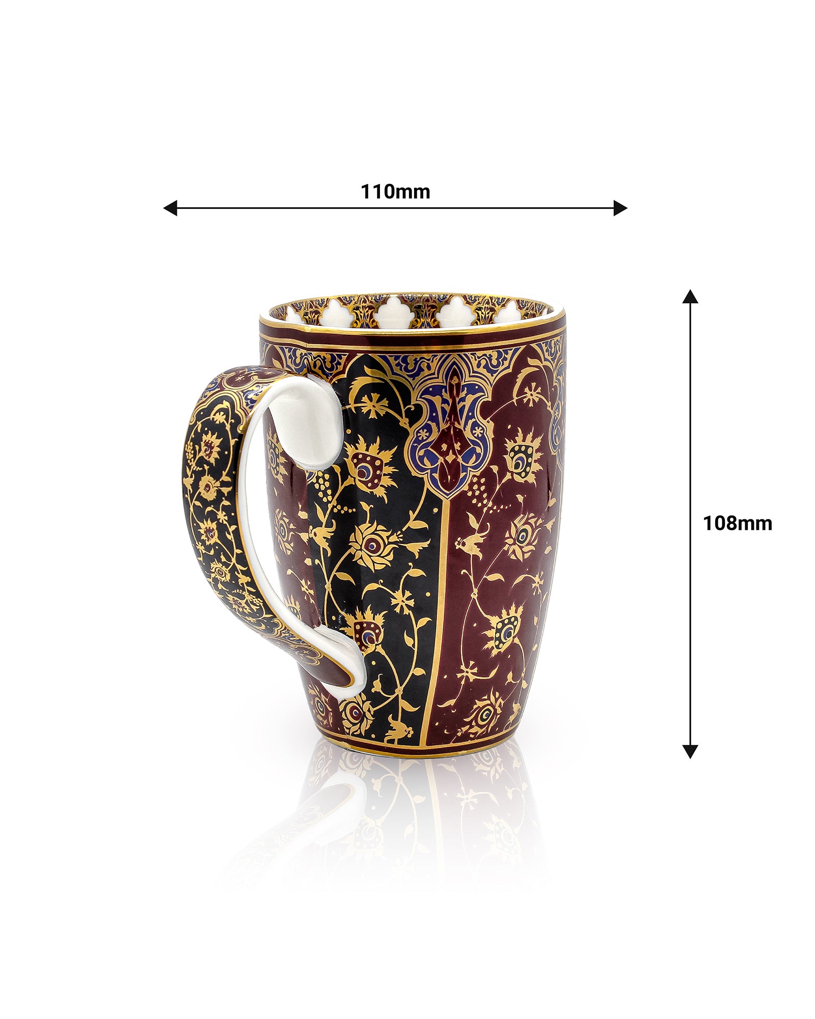 Magnus Begum Royal Coffee Mug | Elegant Porcelain