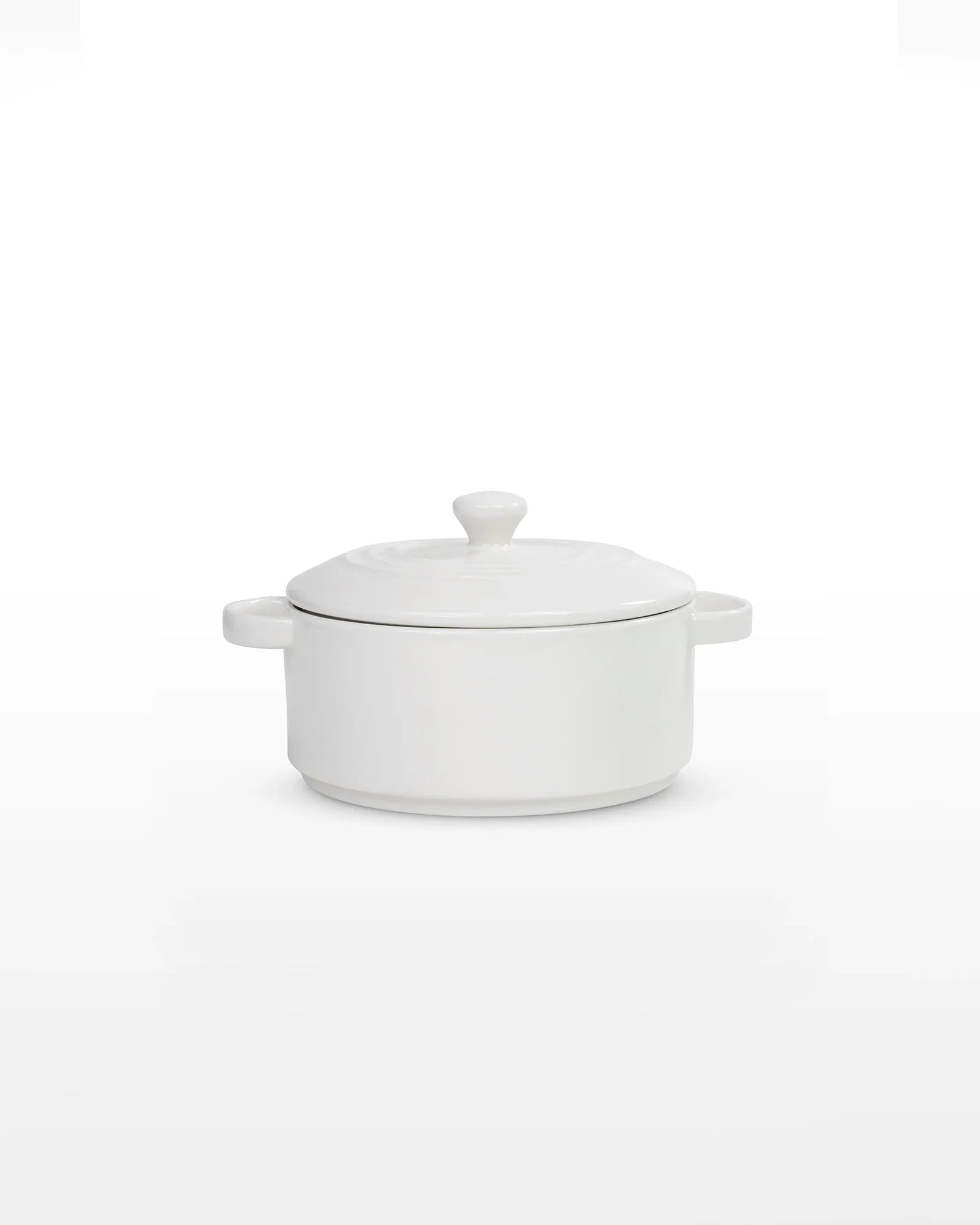 Prisma Fine Porcelain Round Casserole Set with Lids (10 cm, 12 cm & 14 cm) – Ivory Silk Cook & Serve - Vola Global