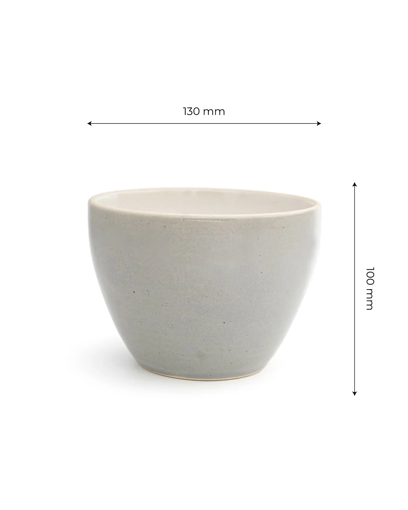 Elemental Shades Deep Bowl – Matte Stoneware Serving Bowl in Earthy Tones - Vola Global
